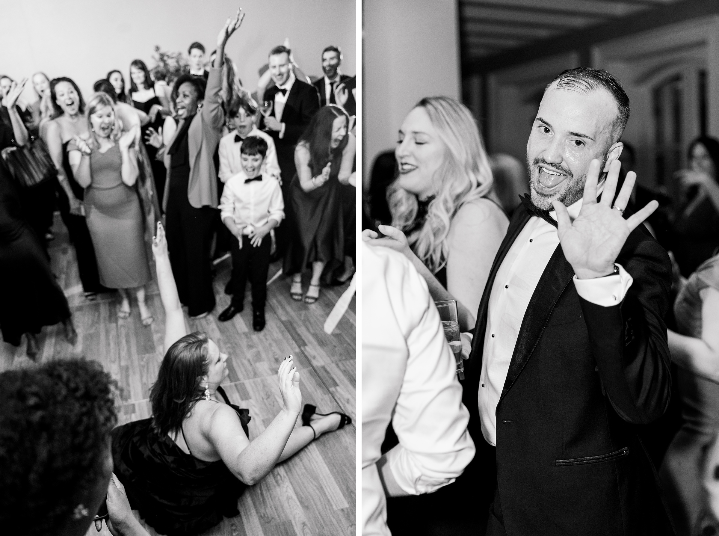 Wedding reception at the Decatur House in Washington, D.C. photographed by Cait Kramer Photography