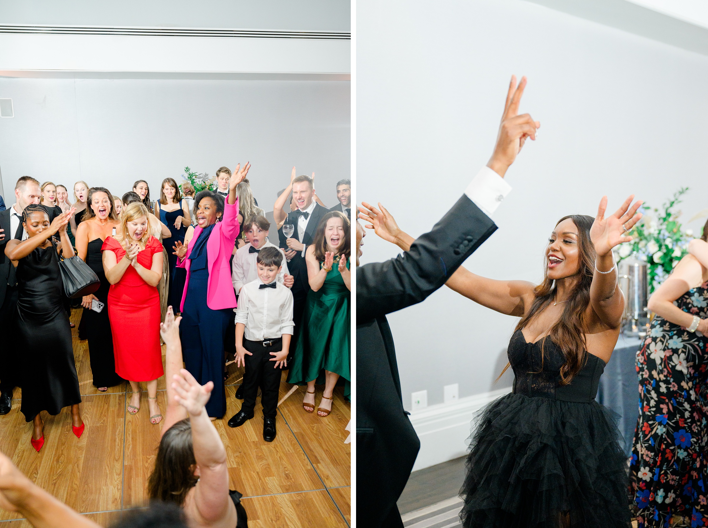 Wedding reception at the Decatur House in Washington, D.C. photographed by Cait Kramer Photography