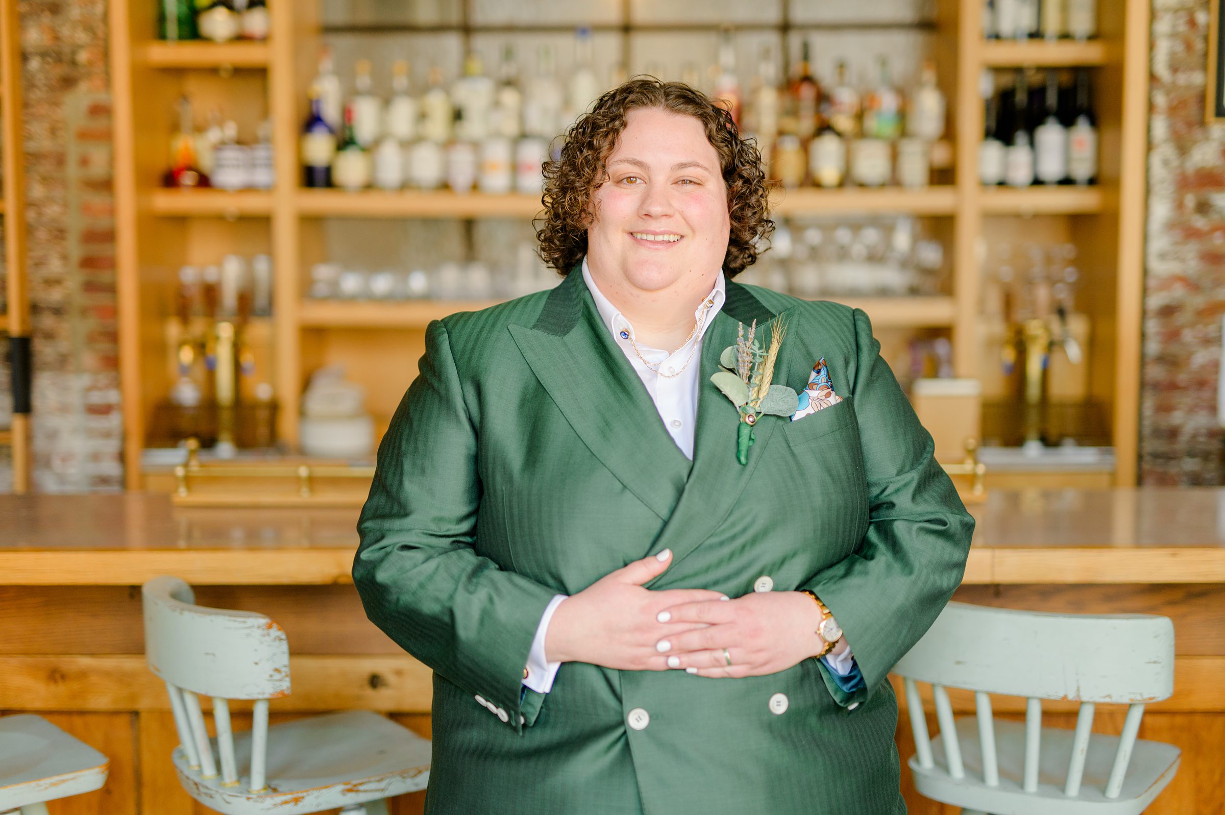 Winter wedding at Woodberry Kitchen photographed by Baltimore Wedding Photographer Cait Kramer