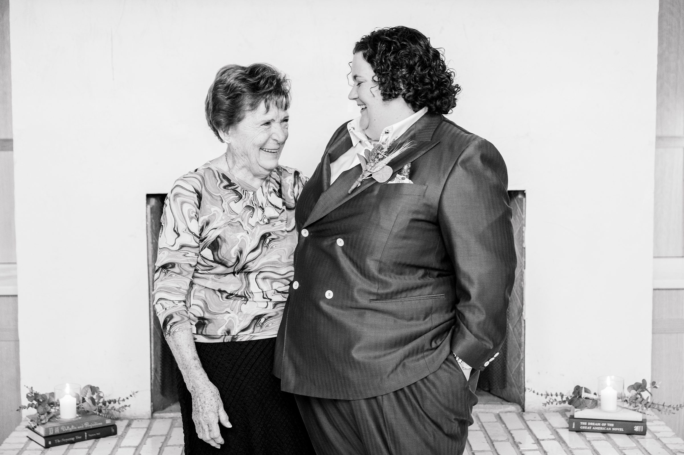 Family portraits at Woodberry Kitchen wedding photographed by Baltimore Wedding Photographer Cait Kramer