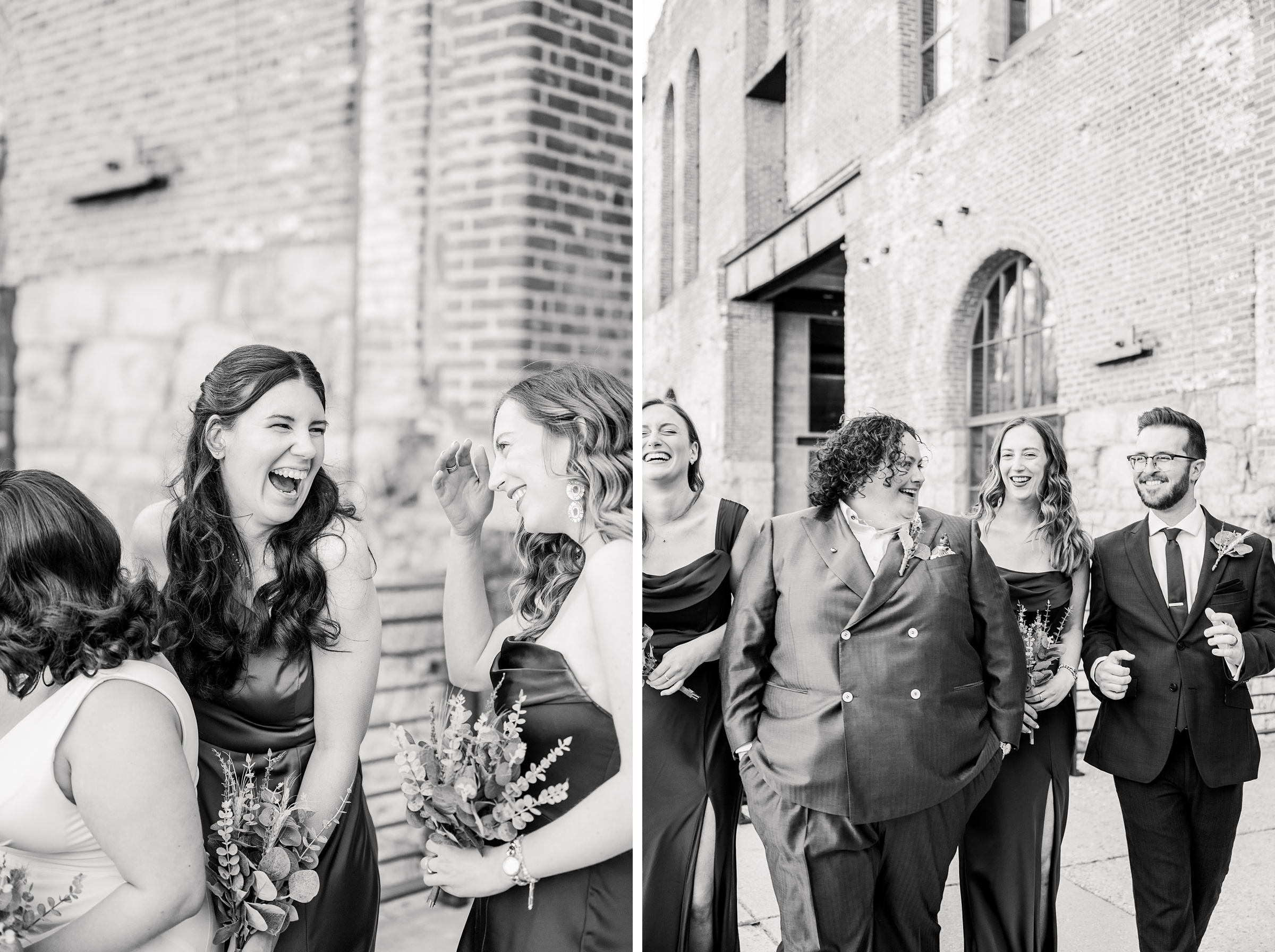 Wedding Party portraits at Woodberry Kitchen photographed by Baltimore Wedding Photographer Cait Kramer