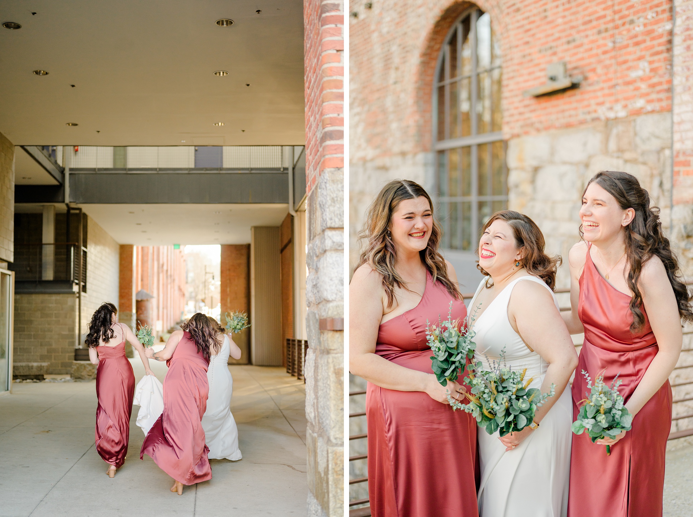 Wedding Party portraits at Woodberry Kitchen photographed by Baltimore Wedding Photographer Cait Kramer