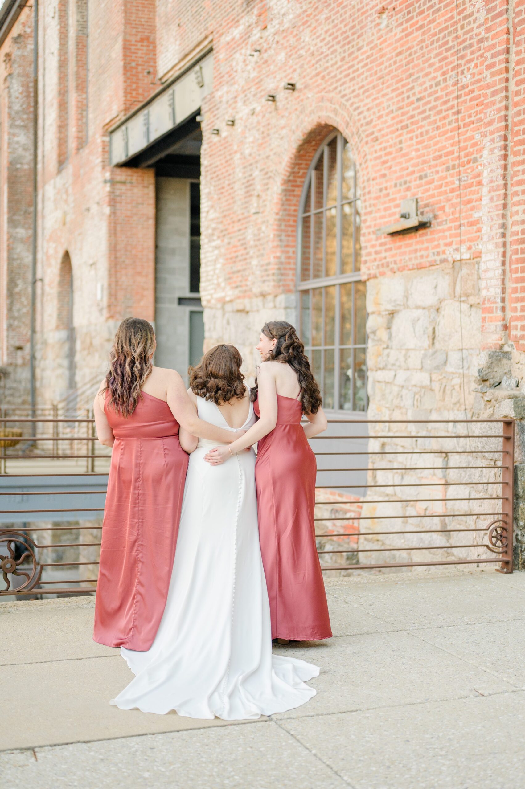 Wedding Party portraits at Woodberry Kitchen photographed by Baltimore Wedding Photographer Cait Kramer