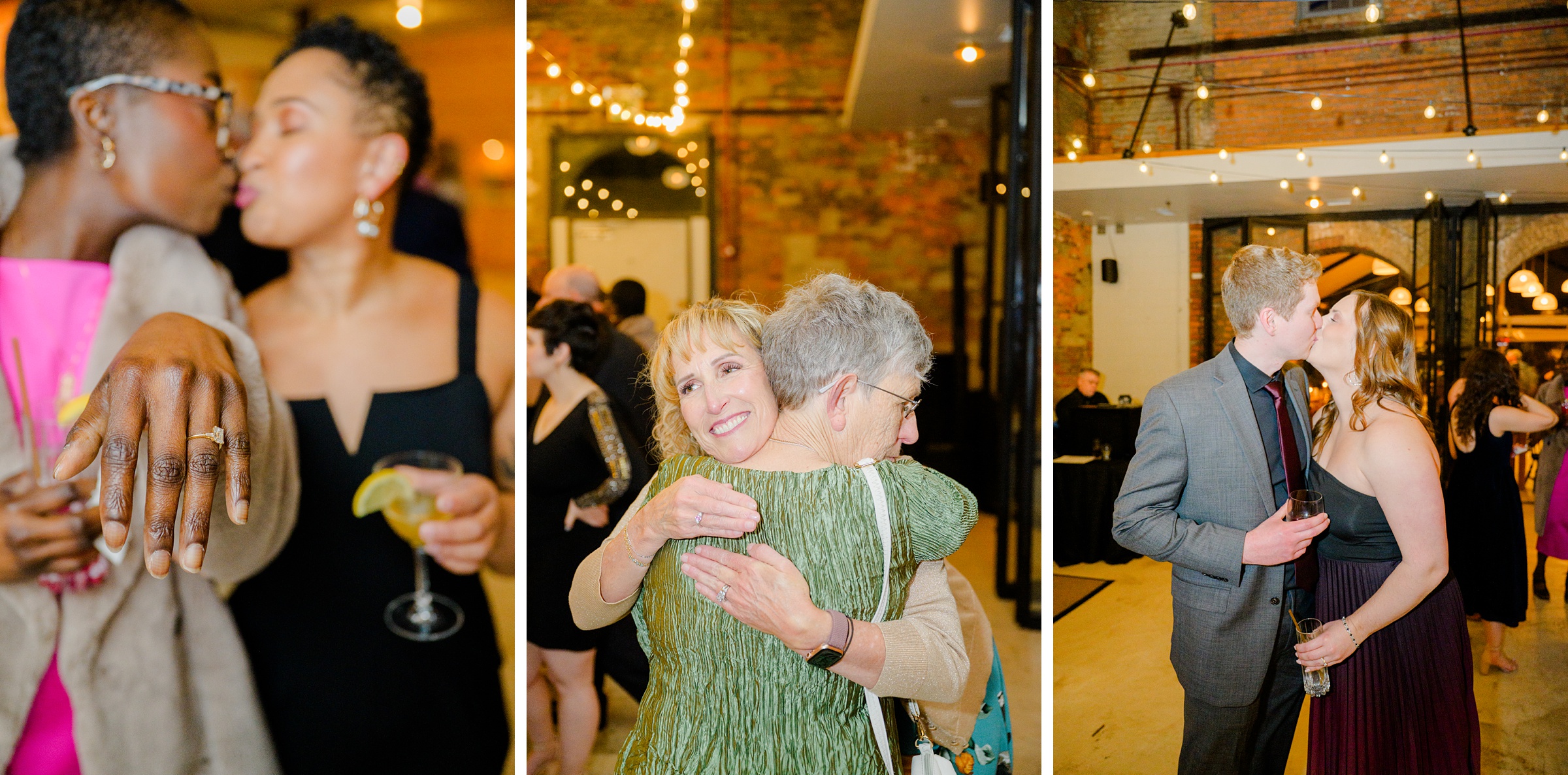Wedding reception at Woodberry Kitchen photographed by Baltimore Wedding Photographer Cait Kramer