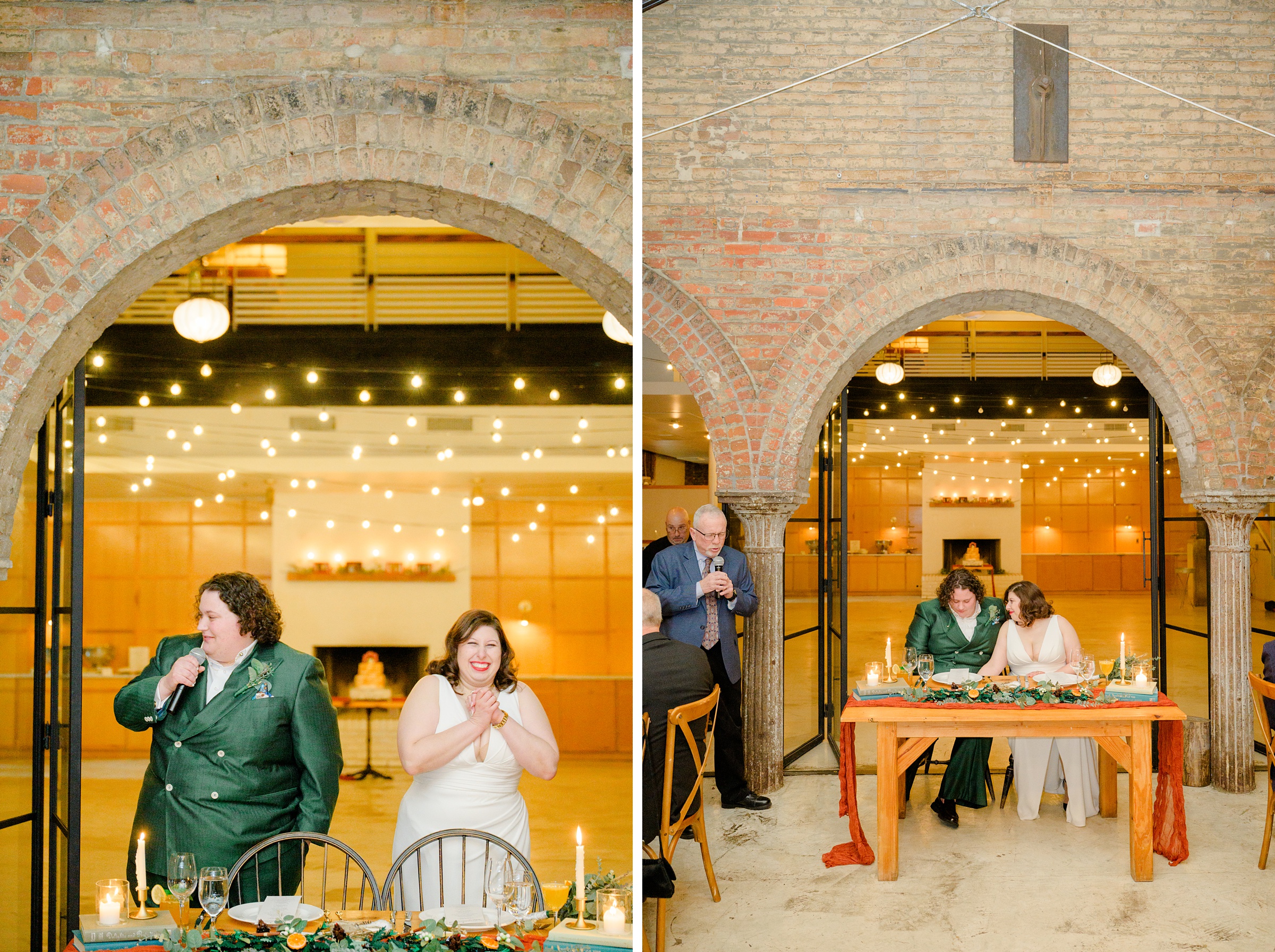 Wedding reception at Woodberry Kitchen photographed by Baltimore Wedding Photographer Cait Kramer