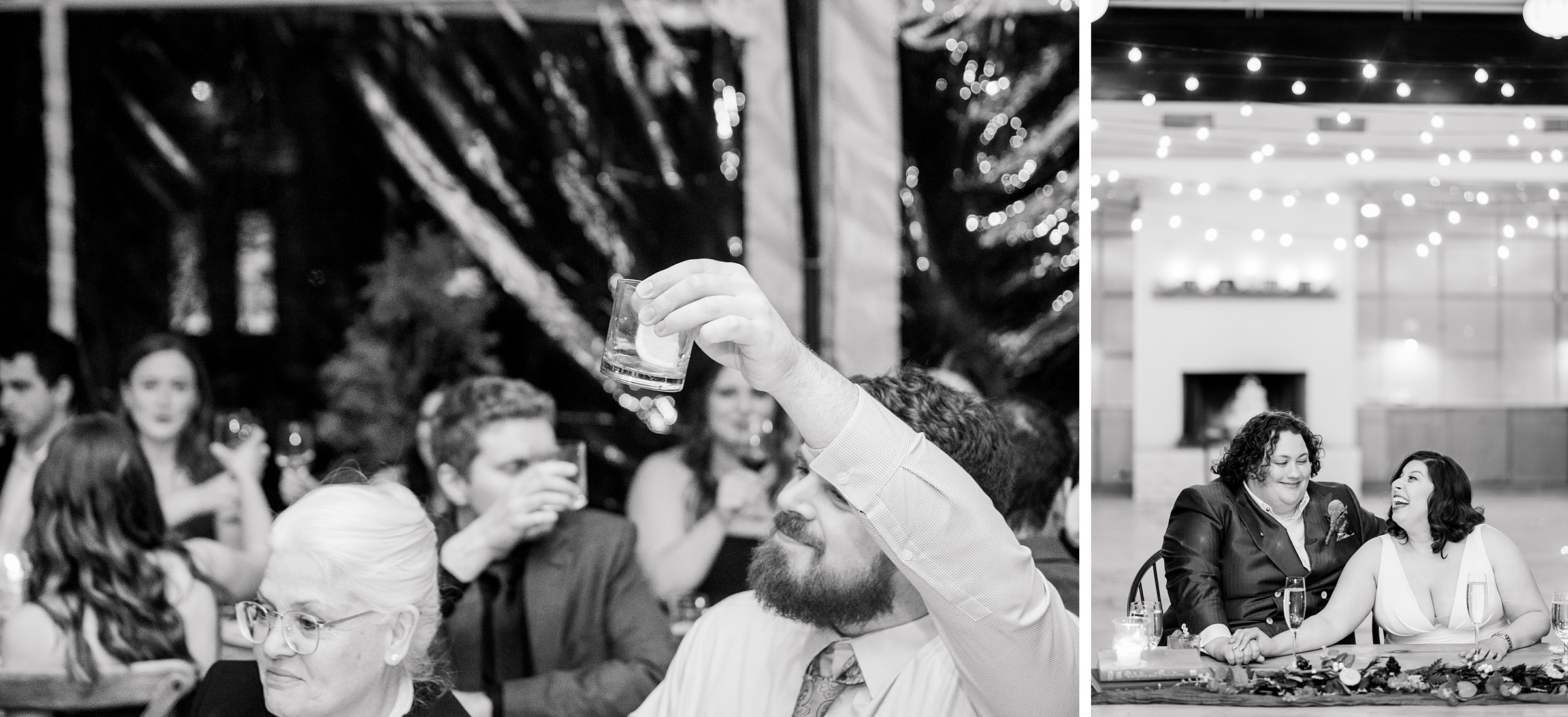 Wedding reception at Woodberry Kitchen photographed by Baltimore Wedding Photographer Cait Kramer