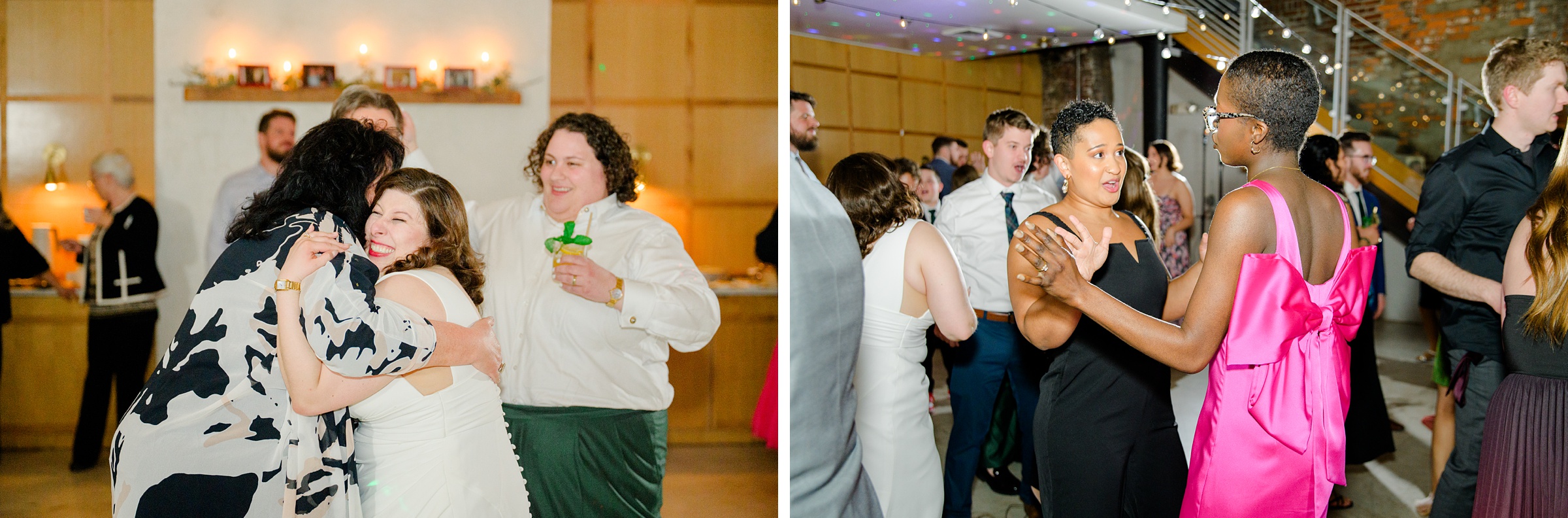 Wedding reception at Woodberry Kitchen photographed by Baltimore Wedding Photographer Cait Kramer