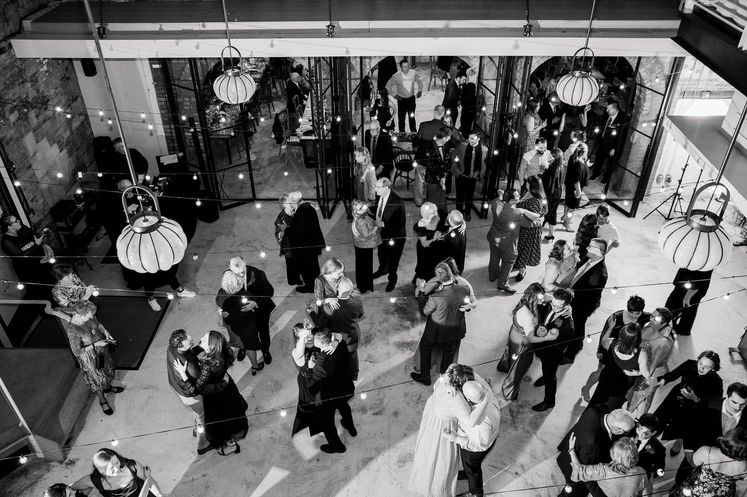 Wedding reception at Woodberry Kitchen photographed by Baltimore Wedding Photographer Cait Kramer