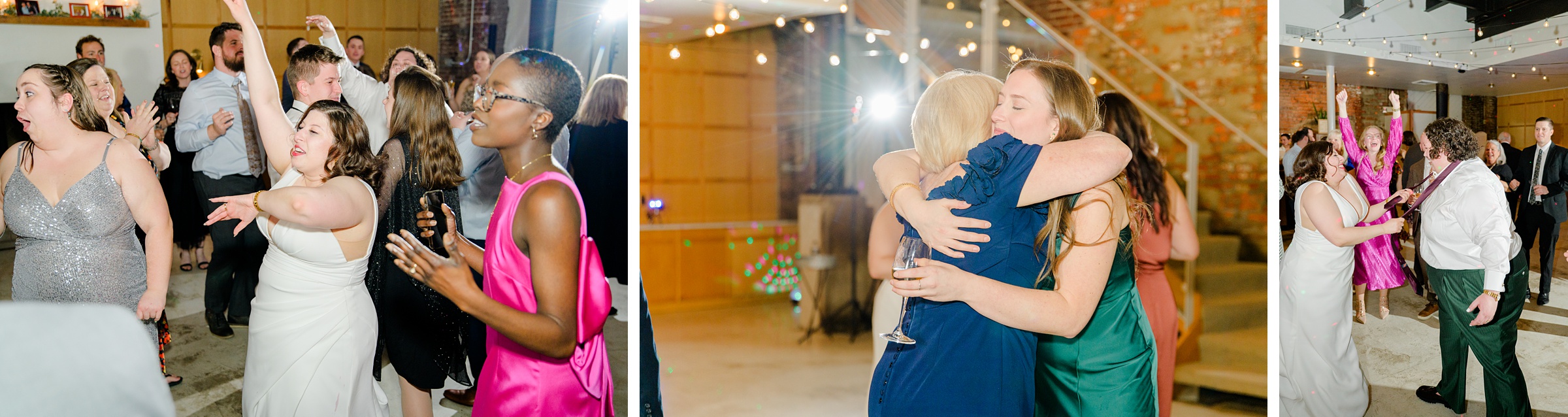 Wedding reception at Woodberry Kitchen photographed by Baltimore Wedding Photographer Cait Kramer