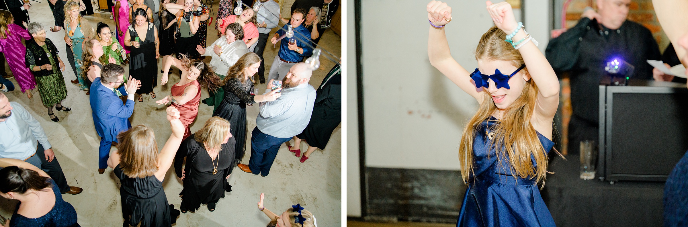 Wedding reception at Woodberry Kitchen photographed by Baltimore Wedding Photographer Cait Kramer