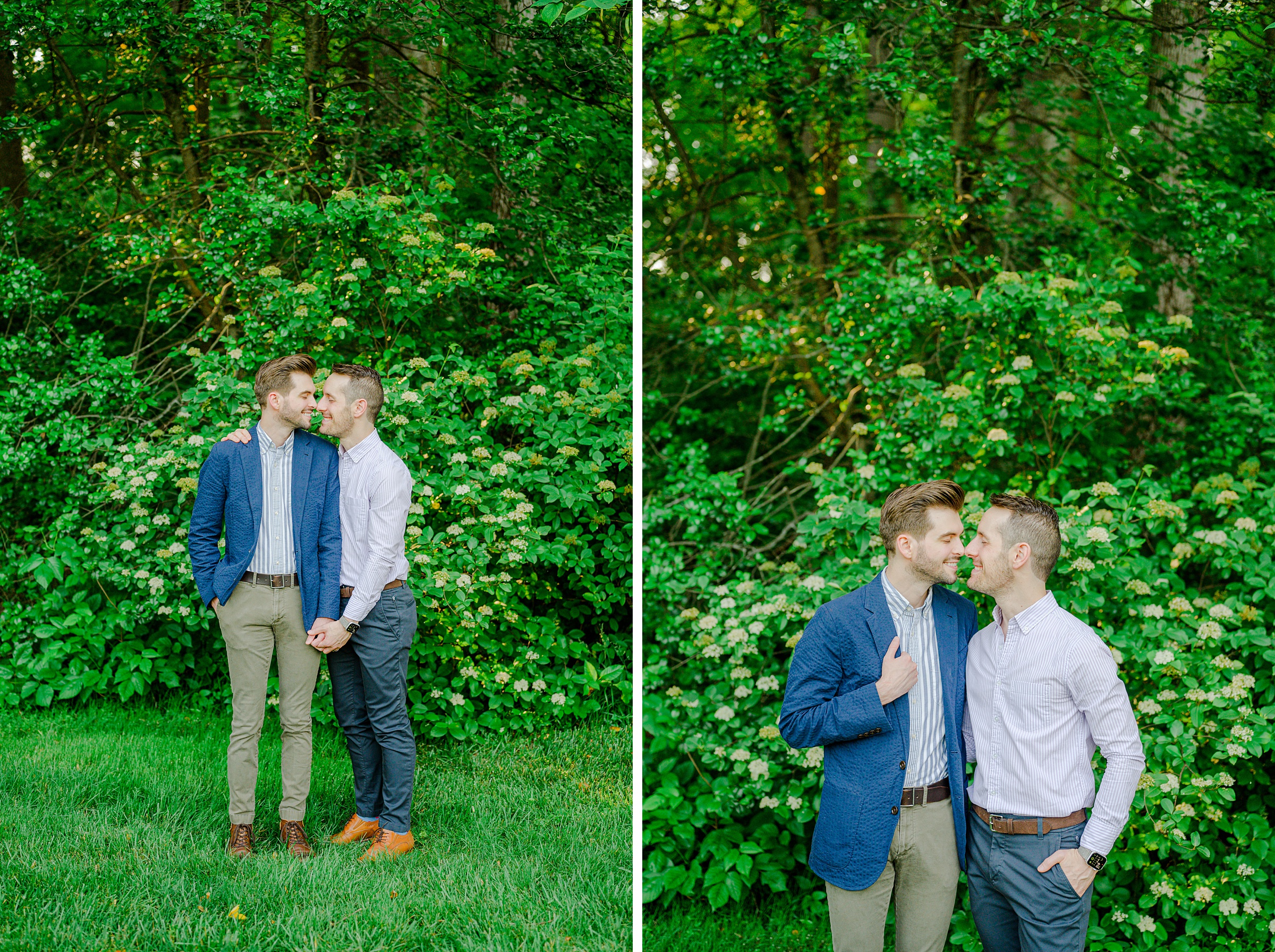 Summer Brookside Gardens Engagement Session in Wheaton, Maryland photographed by Baltimore Wedding Photographer Cait Kramer.