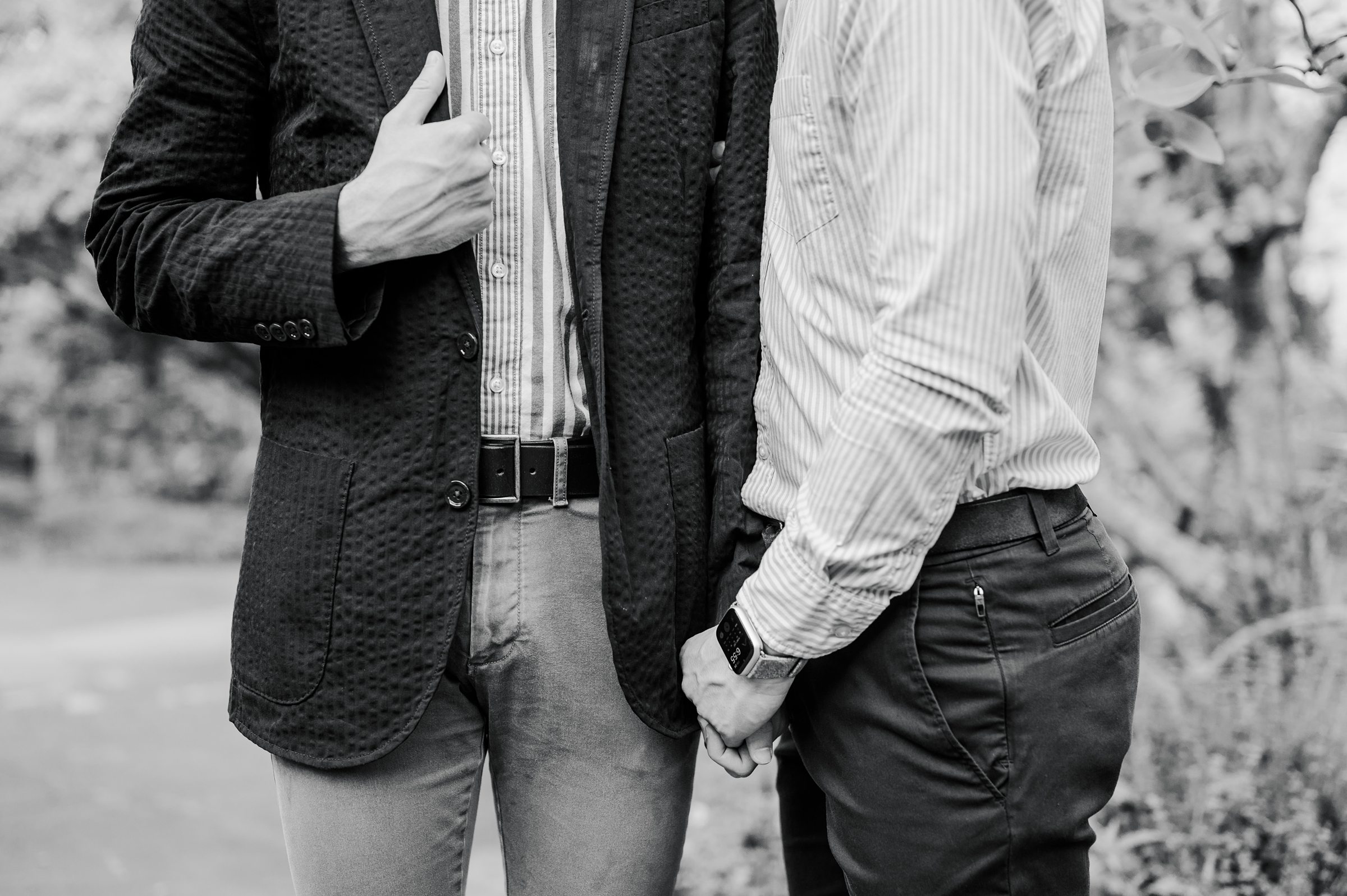 Summer Brookside Gardens Engagement Session in Wheaton, Maryland photographed by Baltimore Wedding Photographer Cait Kramer.