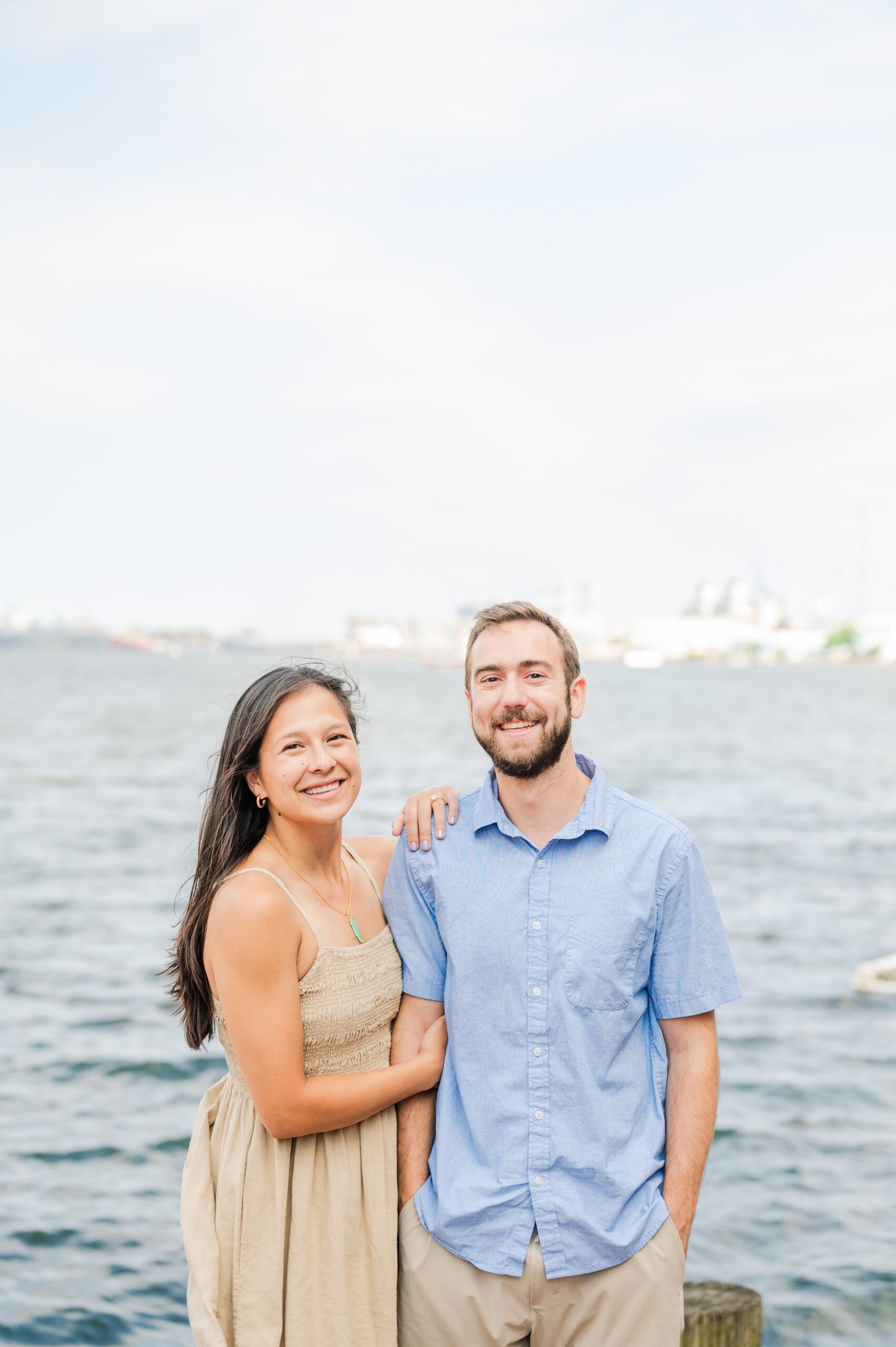 Surprise Proposal in Fells Point, Maryland photographed by Baltimore Wedding Photographer Cait Kramer.