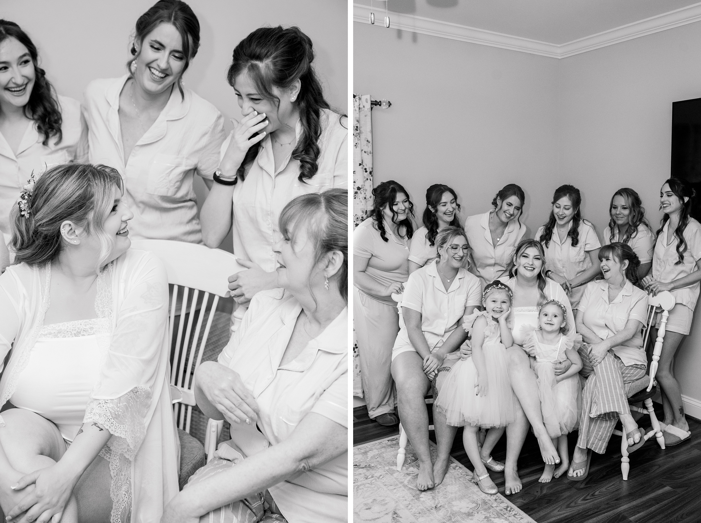 Pastel private estate wedding in Southern Maryland photographed by Baltimore Wedding Photographer Cait Kramer.