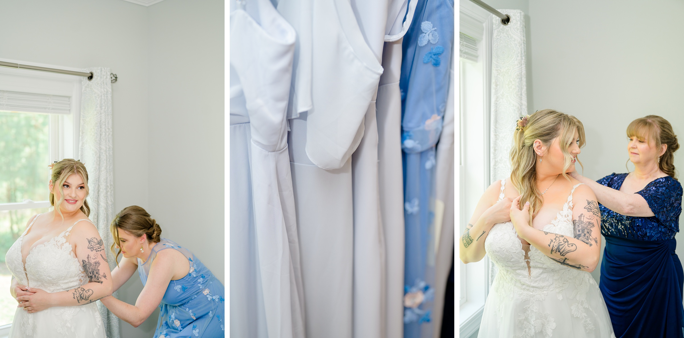 Pastel private estate wedding in Southern Maryland photographed by Baltimore Wedding Photographer Cait Kramer.