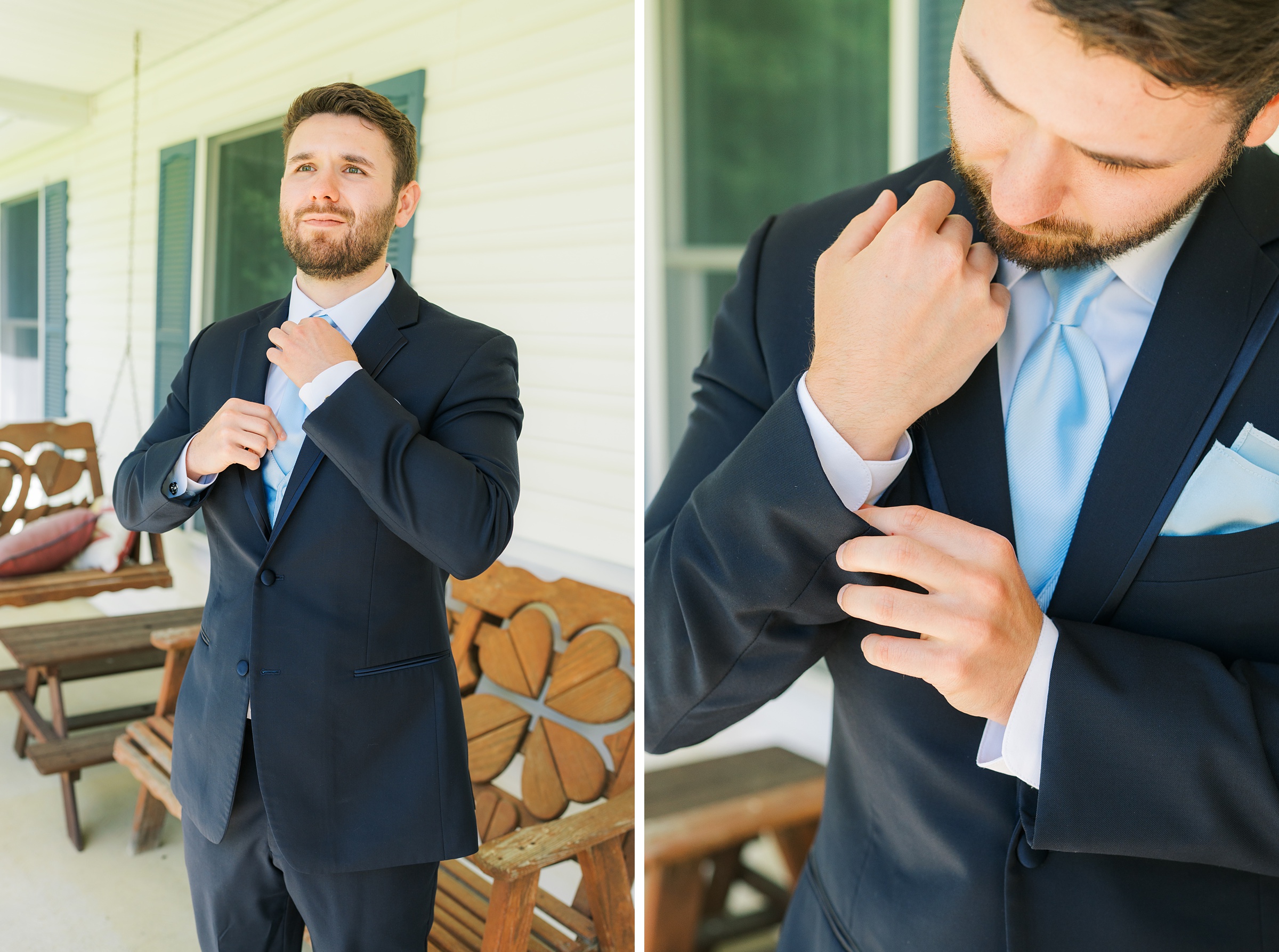 Pastel private estate wedding in Southern Maryland photographed by Baltimore Wedding Photographer Cait Kramer.