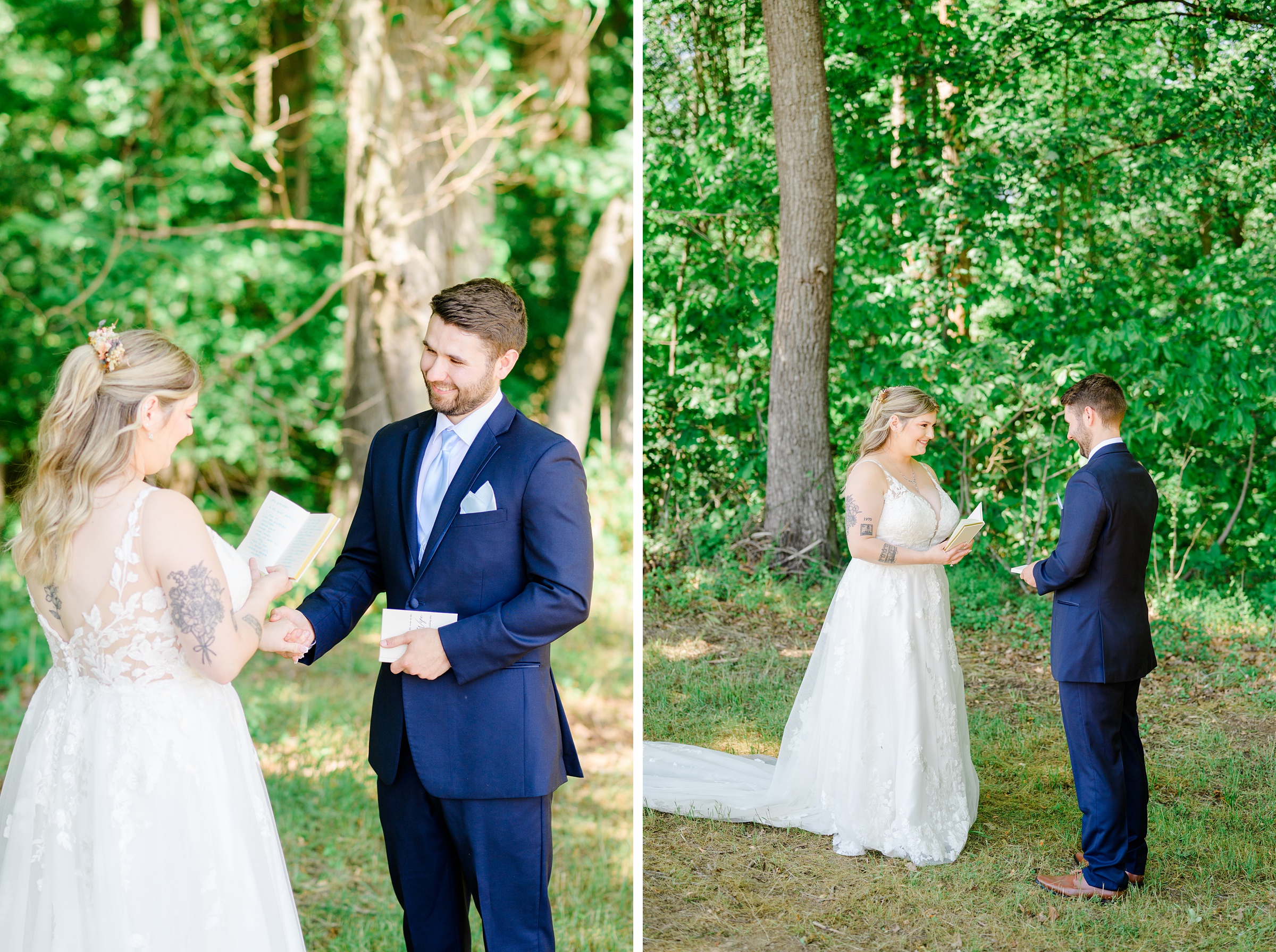 Pastel private estate wedding in Southern Maryland photographed by Baltimore Wedding Photographer Cait Kramer.