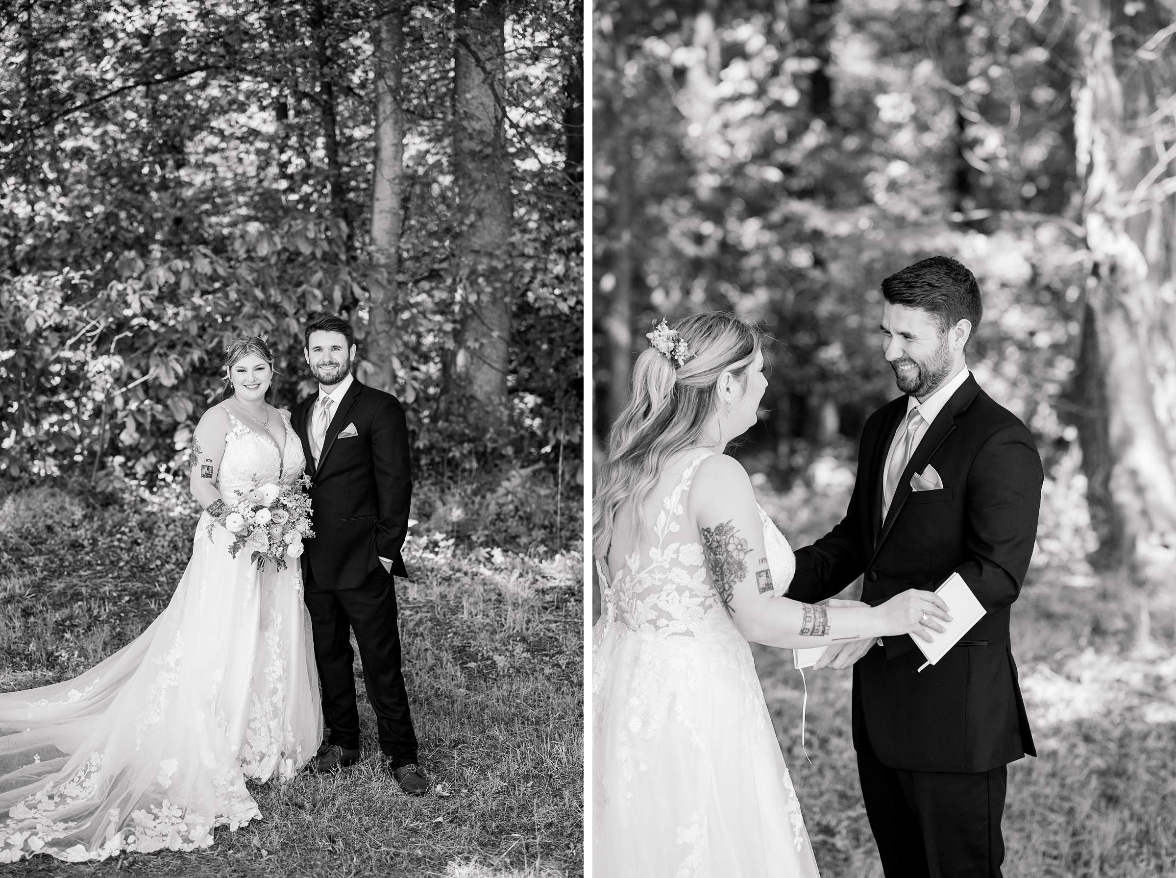 Pastel private estate wedding in Southern Maryland photographed by Baltimore Wedding Photographer Cait Kramer.