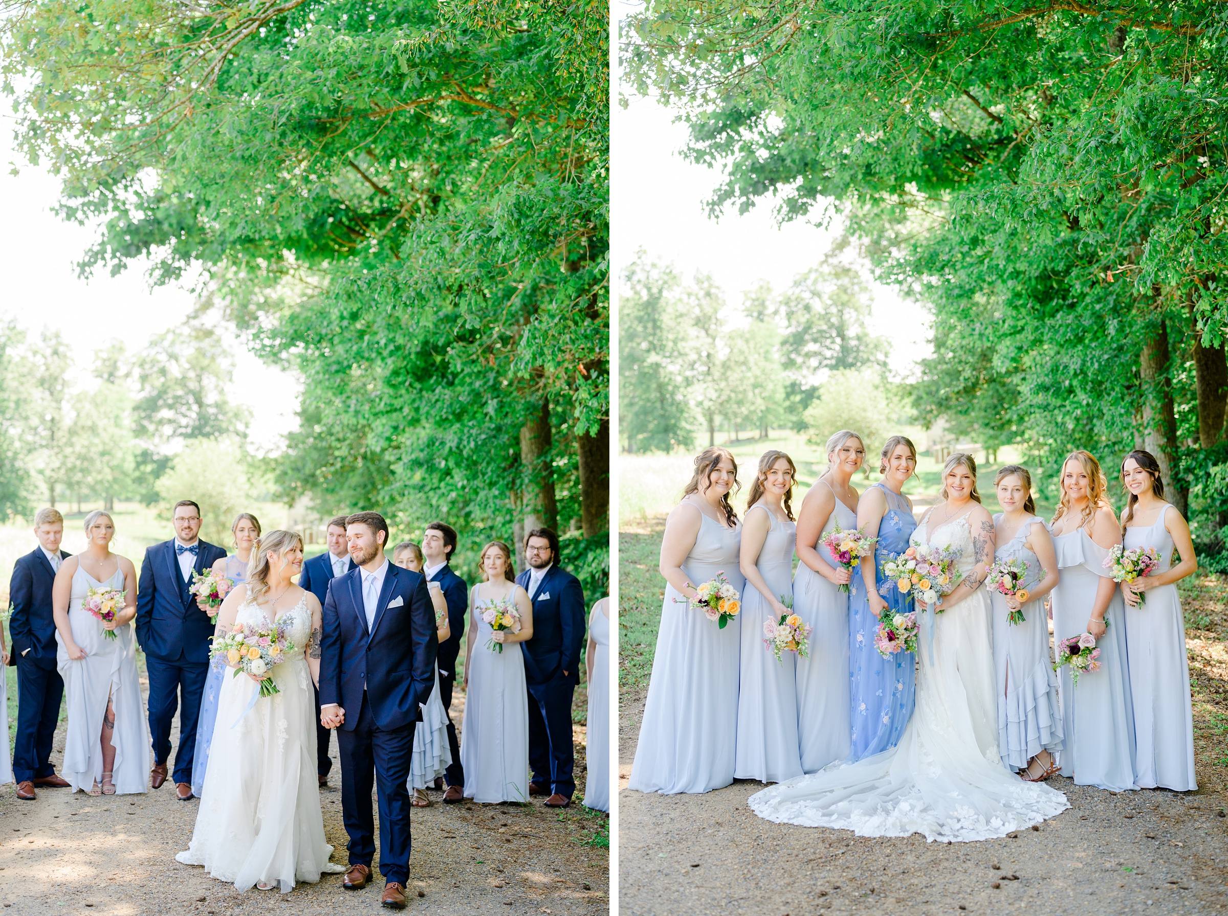Pastel private estate wedding in Southern Maryland photographed by Baltimore Wedding Photographer Cait Kramer.