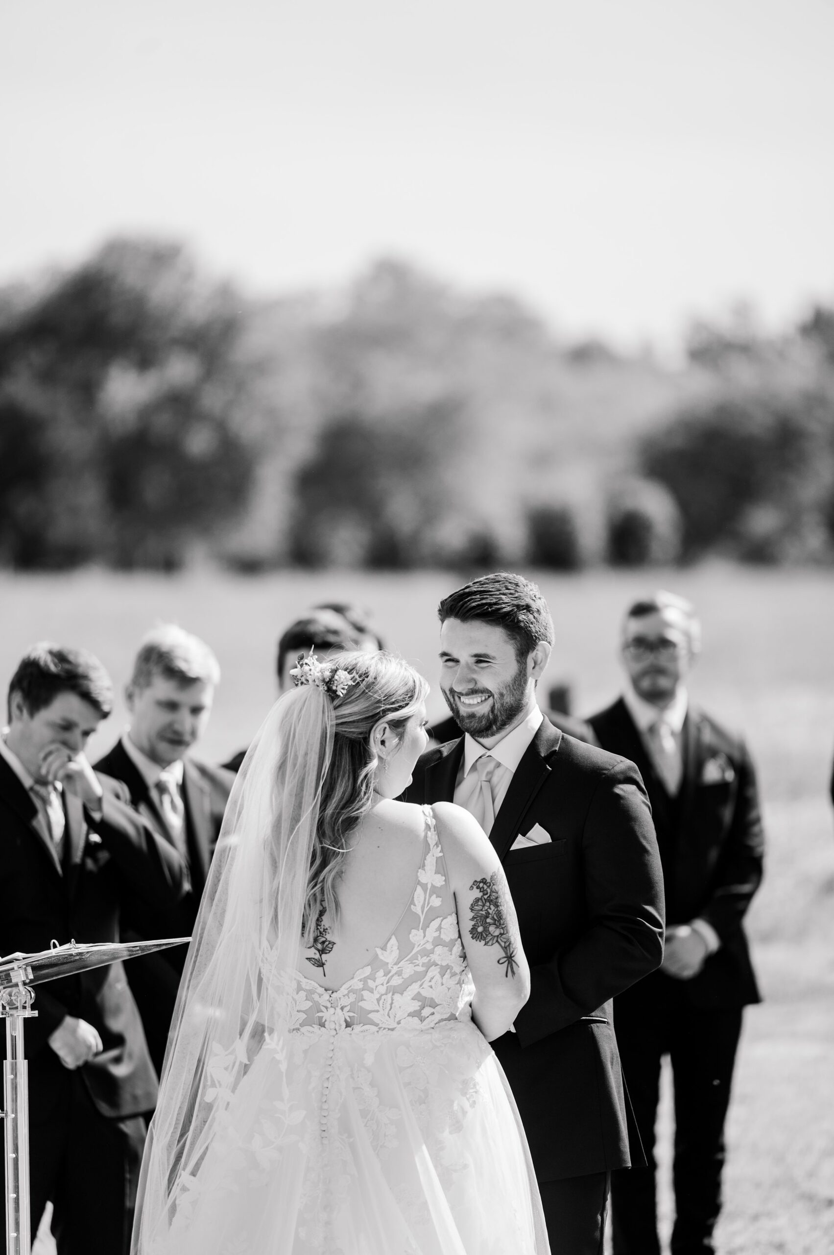 Pastel private estate wedding in Southern Maryland photographed by Baltimore Wedding Photographer Cait Kramer.