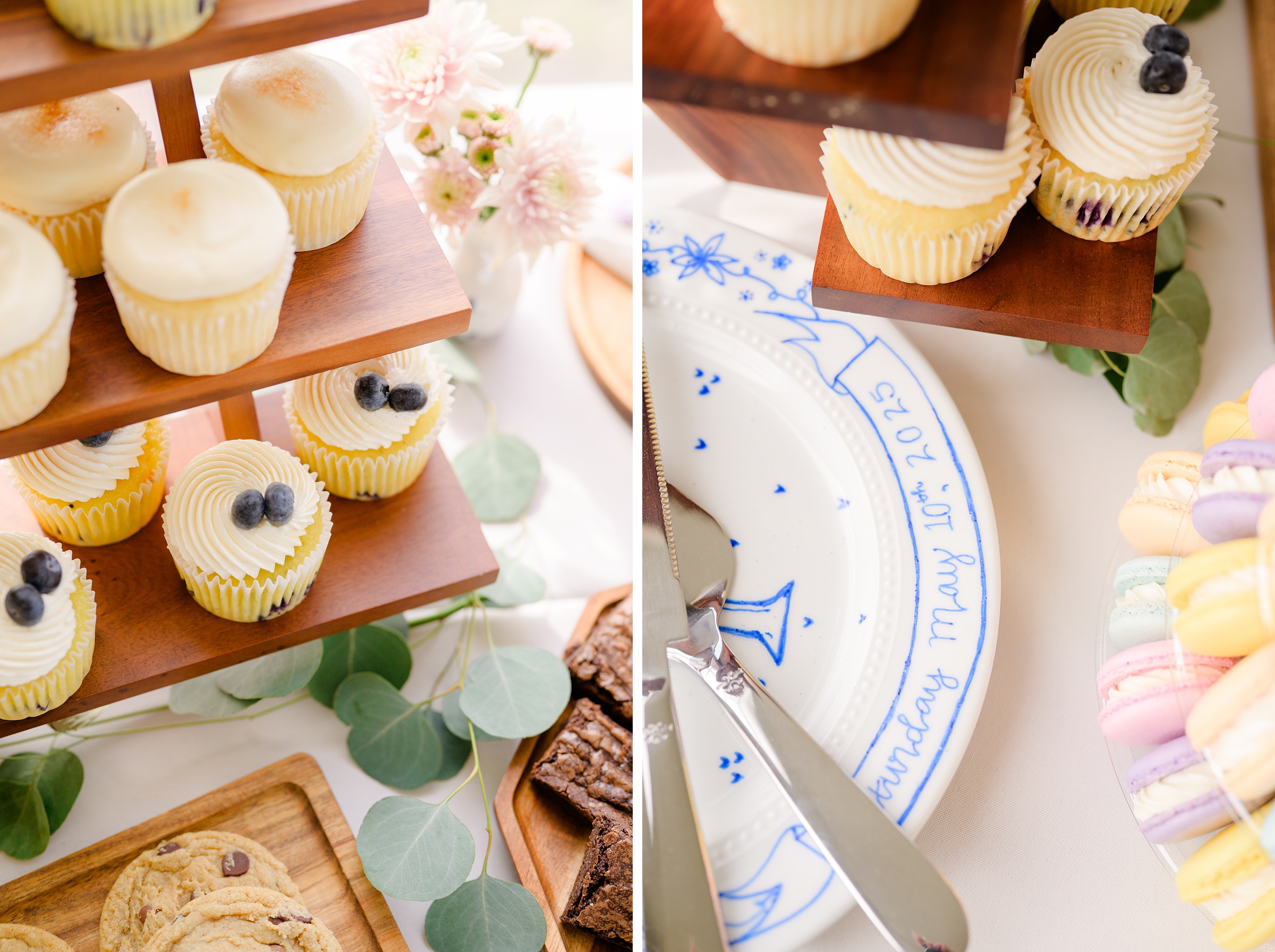 Pastel private estate wedding in Southern Maryland photographed by Baltimore Wedding Photographer Cait Kramer.