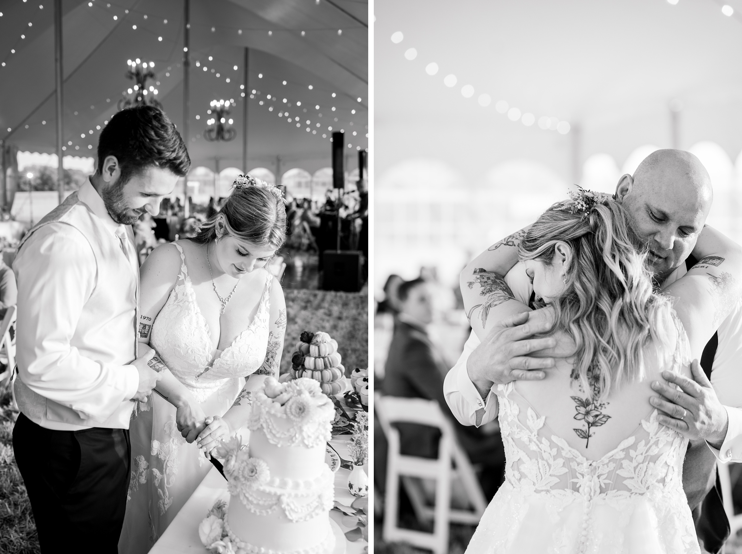 Pastel private estate wedding in Southern Maryland photographed by Baltimore Wedding Photographer Cait Kramer.