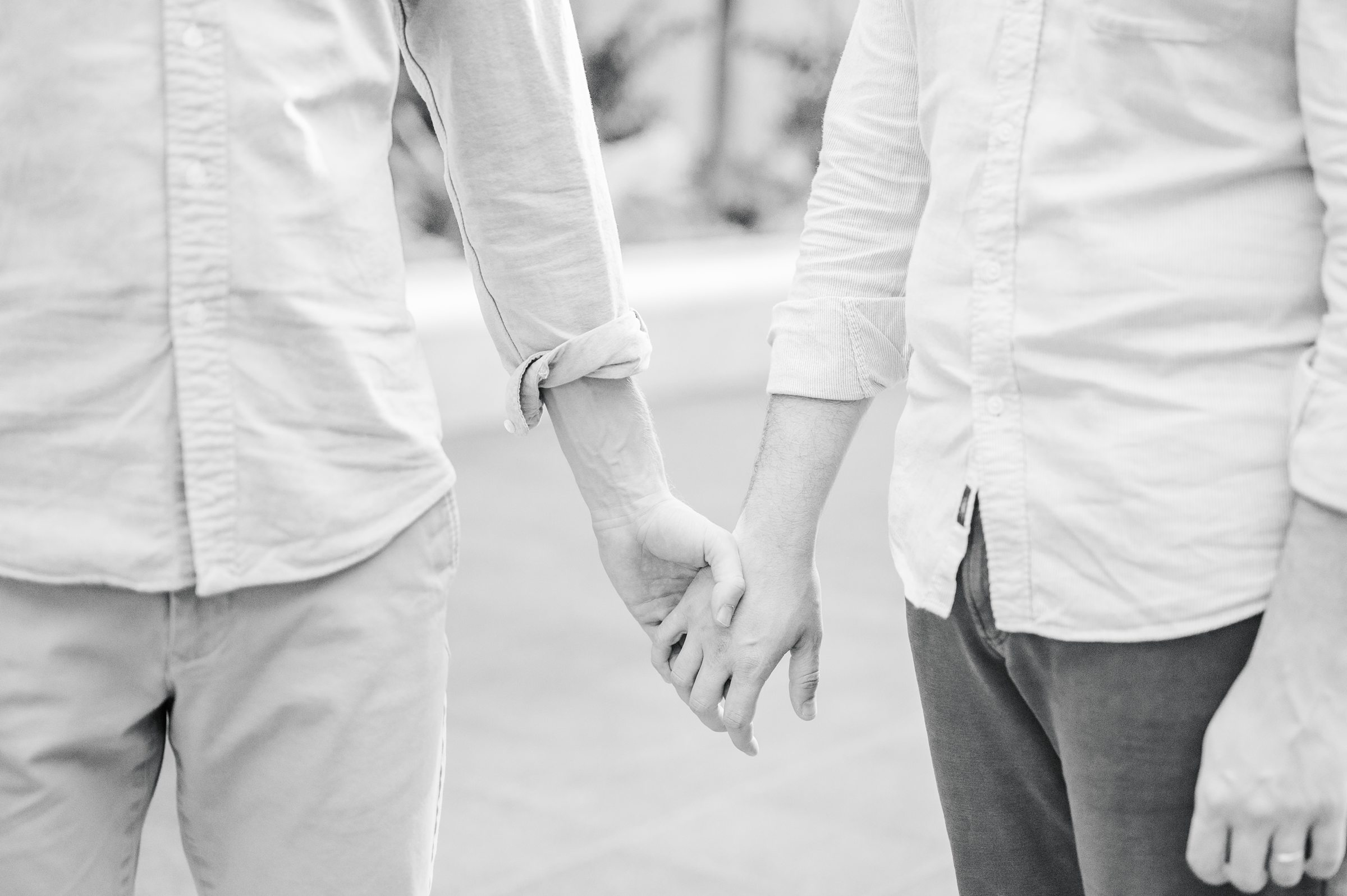 Same Sex Engagement Session at The National Portrait Gallery photographed by Baltimore Wedding Photographer Cait Kramer