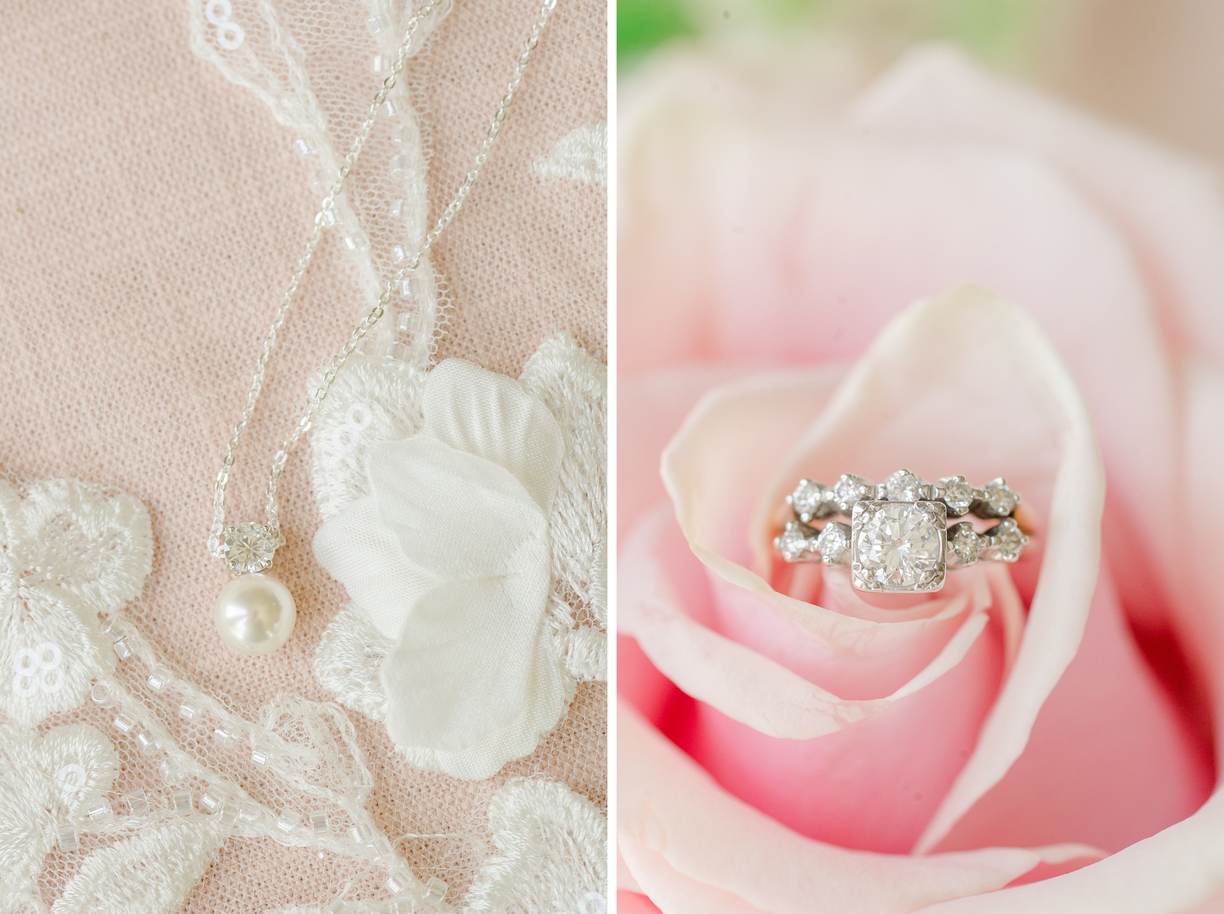 Bridal details at The View at Bluemont Wedding photographed by Baltimore Wedding Photographer Cait Kramer.