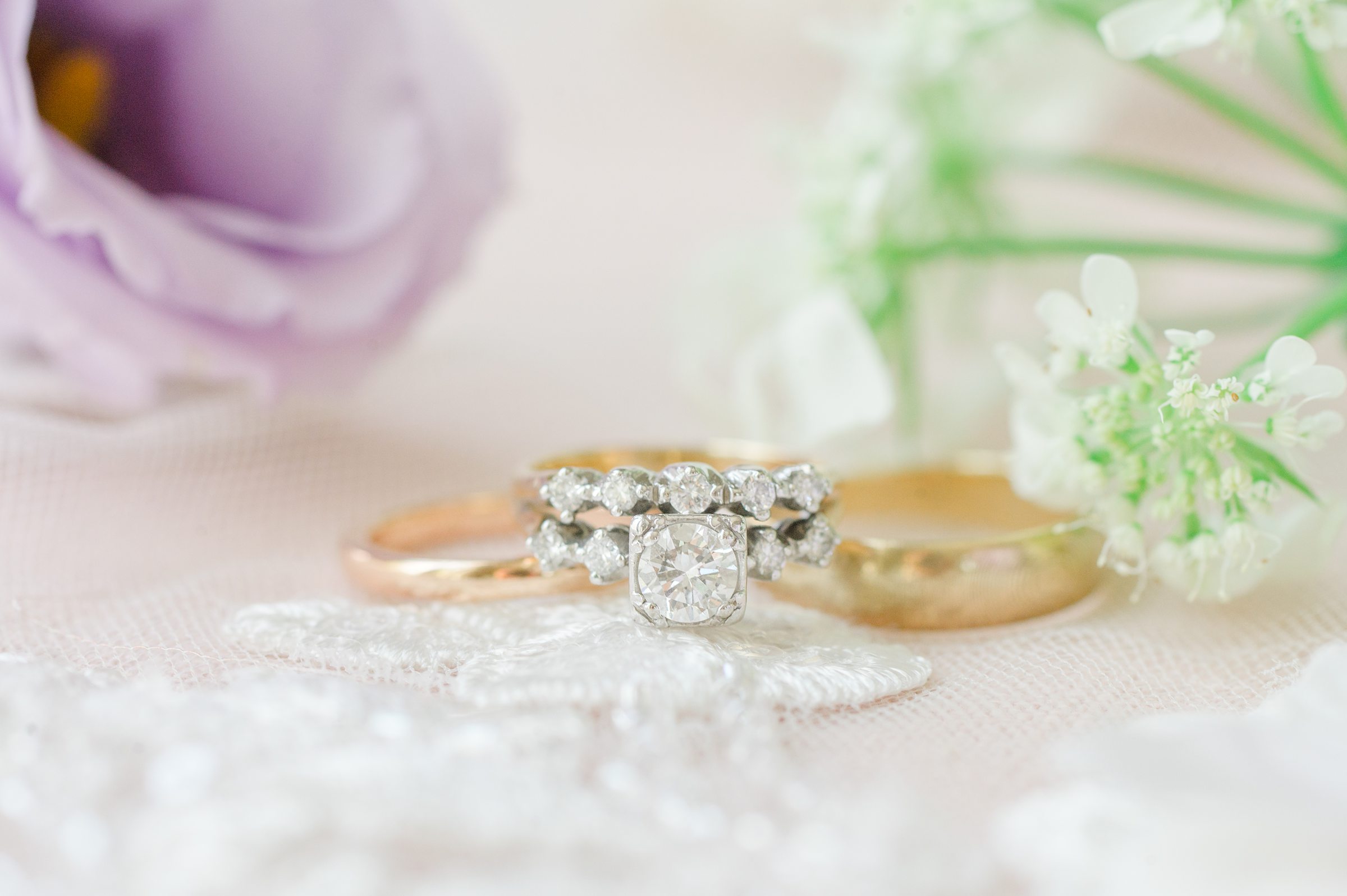 Bridal details at The View at Bluemont Wedding photographed by Baltimore Wedding Photographer Cait Kramer.