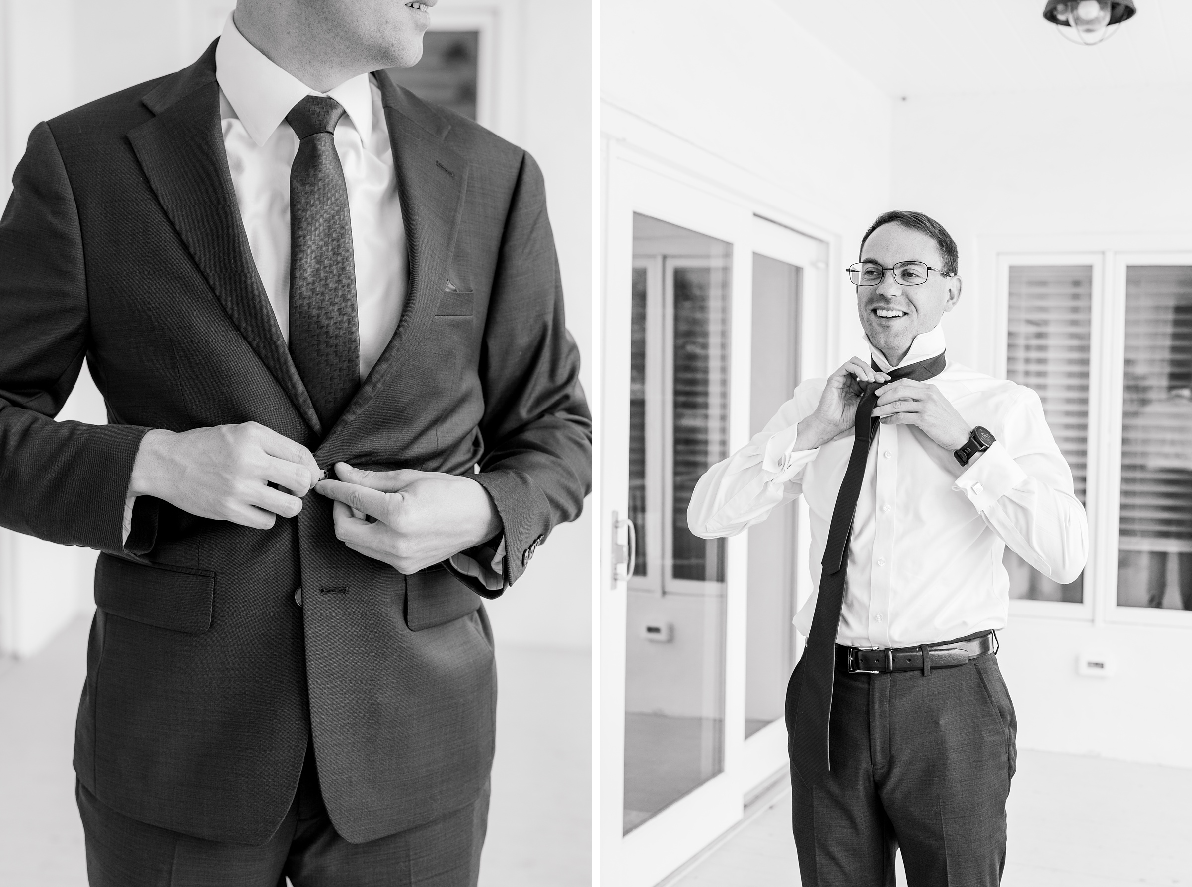 Grooms details at The View at Bluemont Wedding photographed by Baltimore Wedding Photographer Cait Kramer.