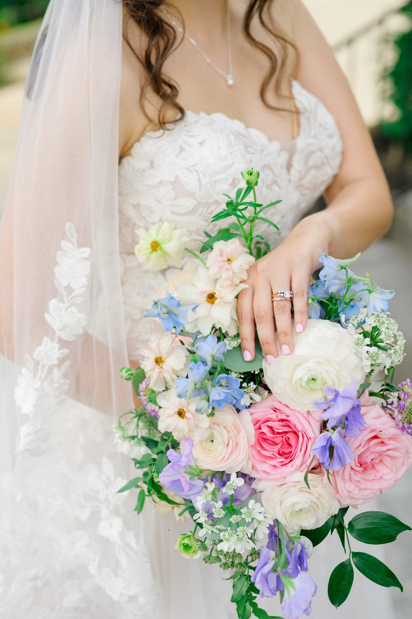 Newlywed Portraits at The View at Bluemont photographed by Baltimore Wedding Photographer Cait Kramer.