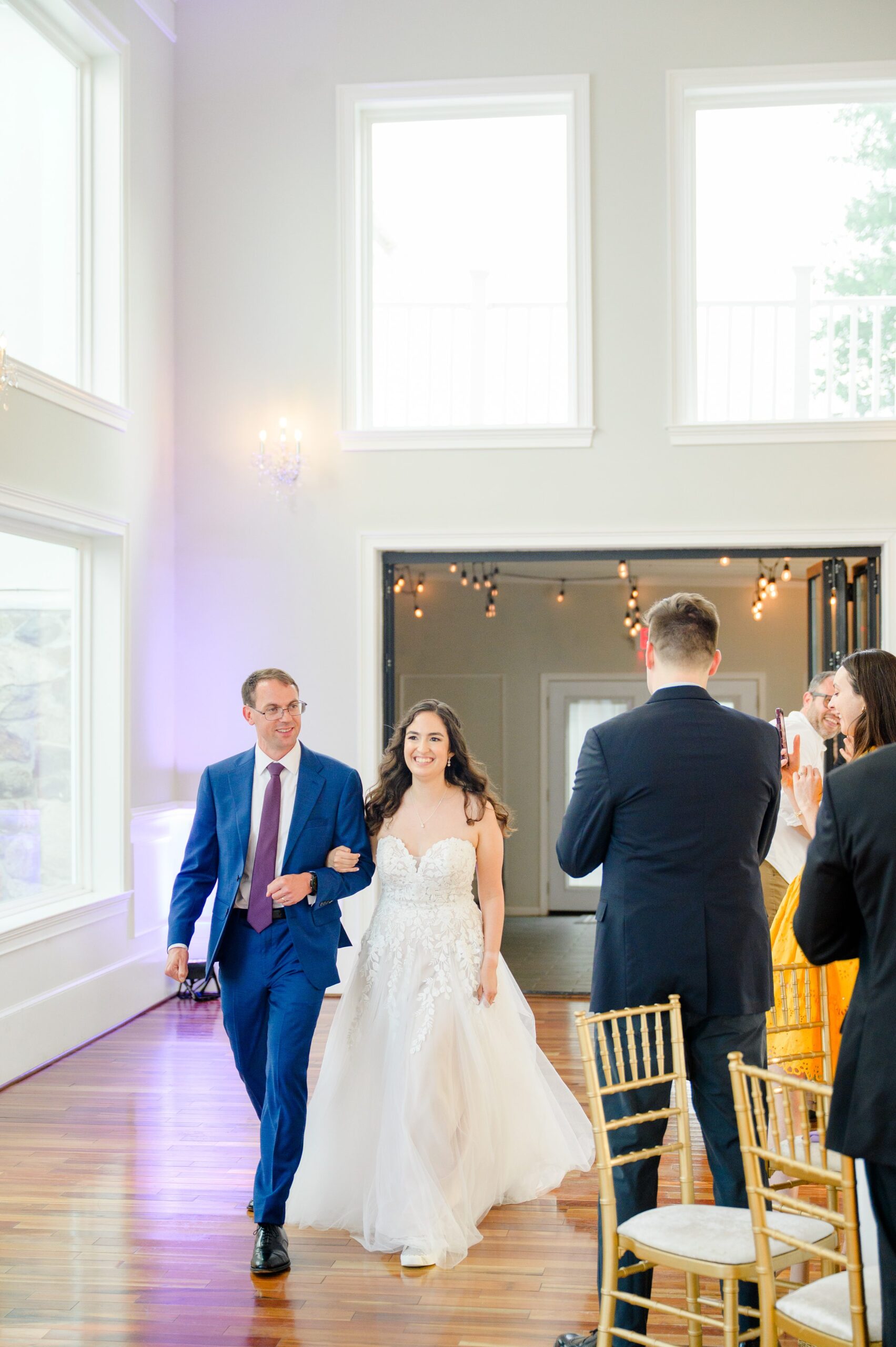 Wedding Reception at The View at Bluemont photographed by Baltimore Wedding Photographer Cait Kramer.