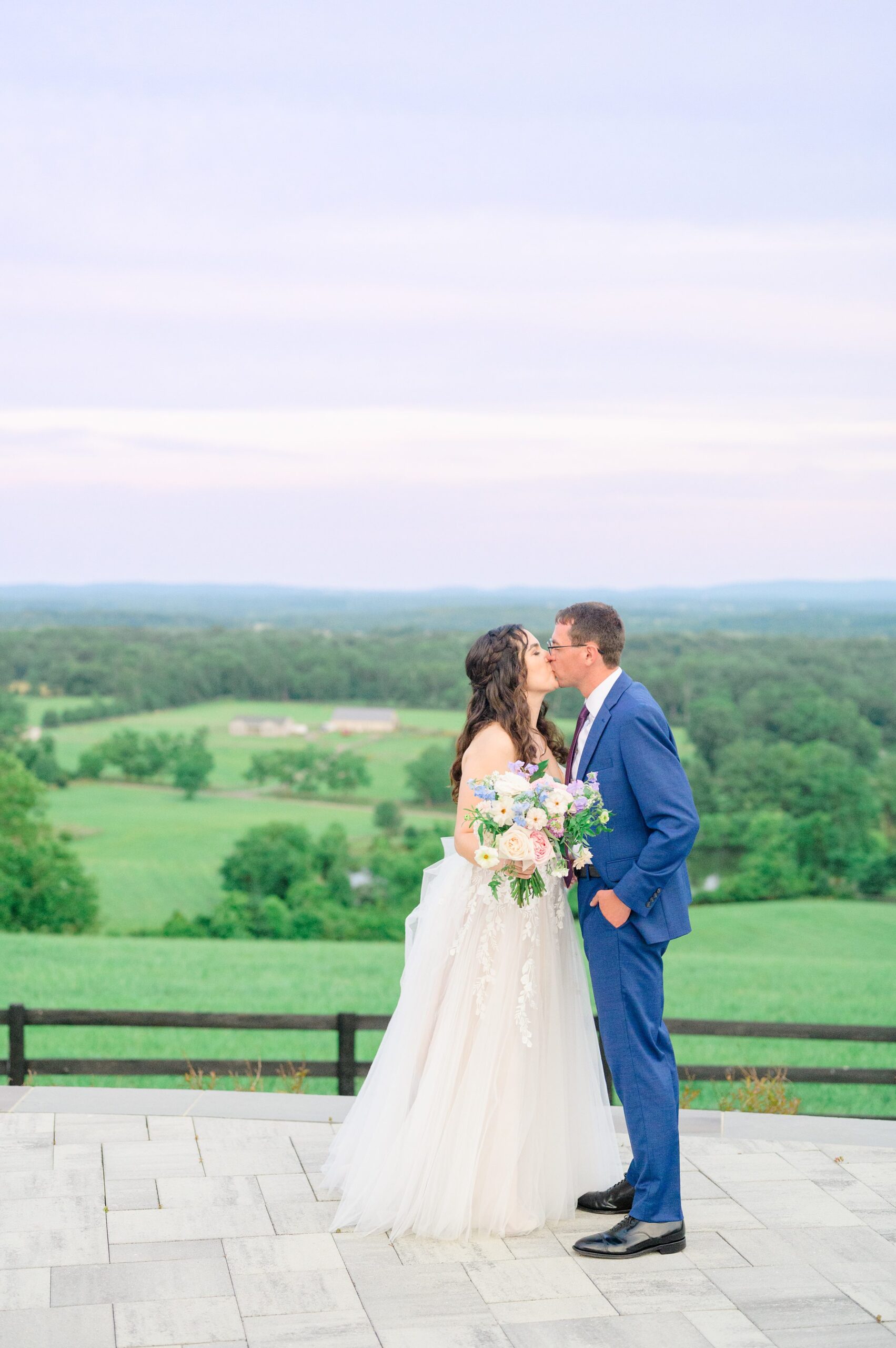 Wedding Reception at The View at Bluemont photographed by Baltimore Wedding Photographer Cait Kramer.