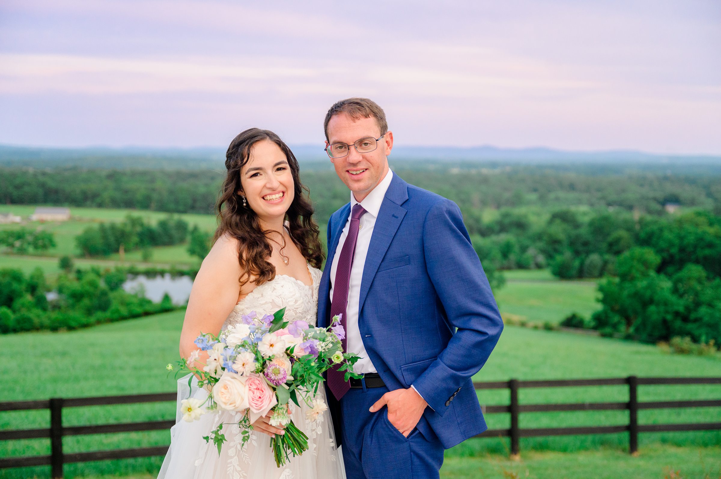 Wedding Reception at The View at Bluemont photographed by Baltimore Wedding Photographer Cait Kramer.