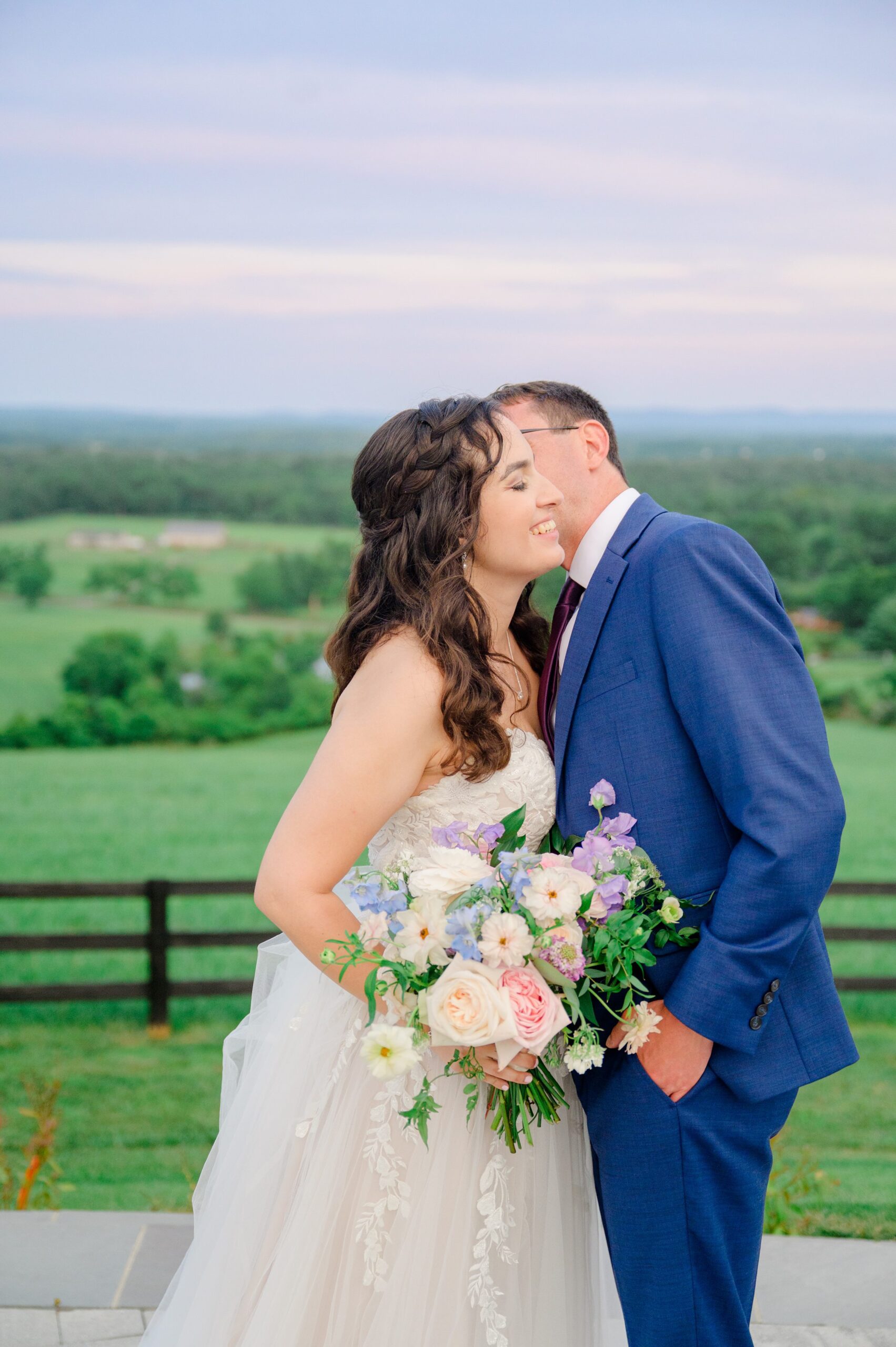 Wedding Reception at The View at Bluemont photographed by Baltimore Wedding Photographer Cait Kramer.