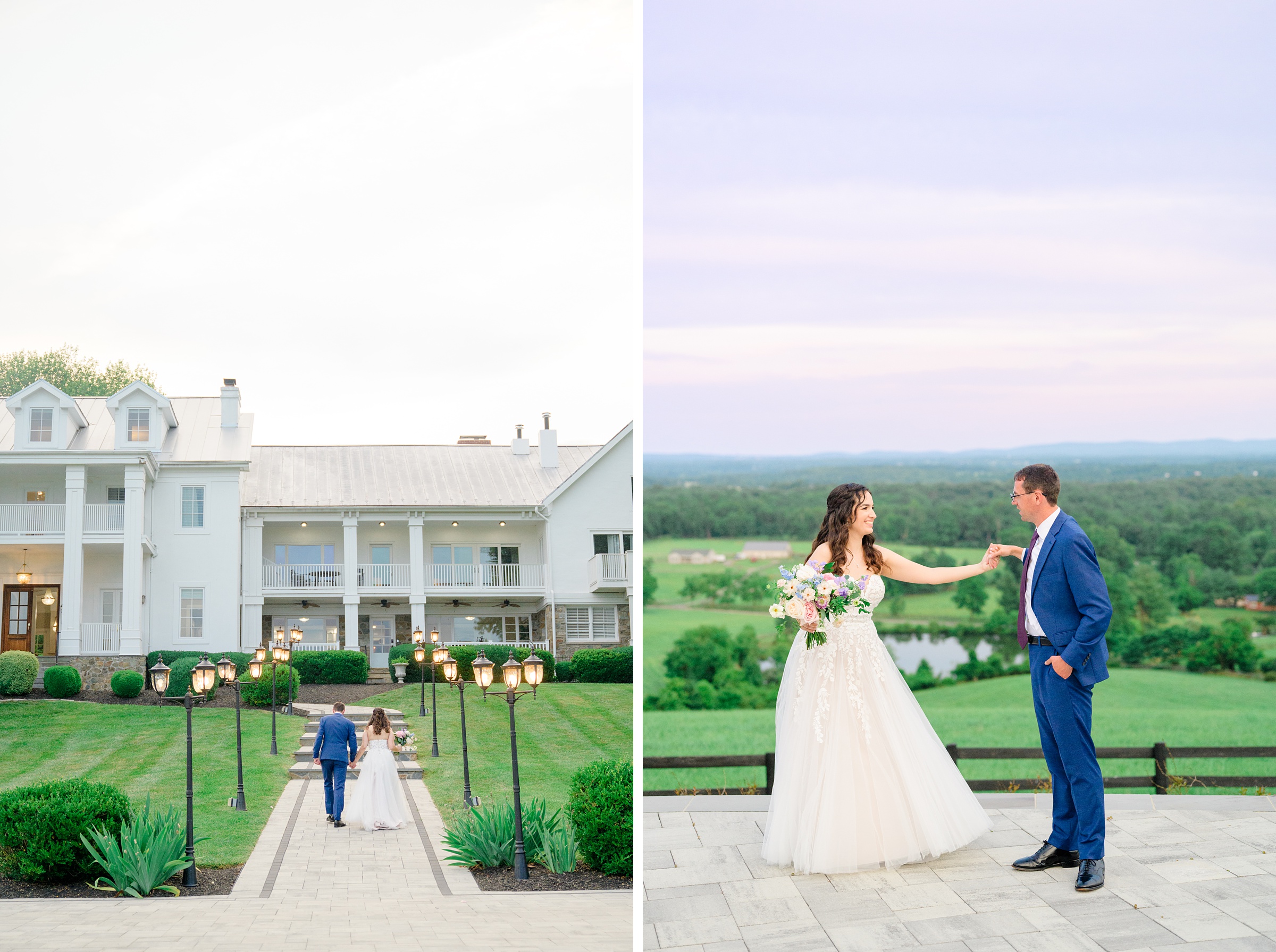 Wedding Reception at The View at Bluemont photographed by Baltimore Wedding Photographer Cait Kramer.