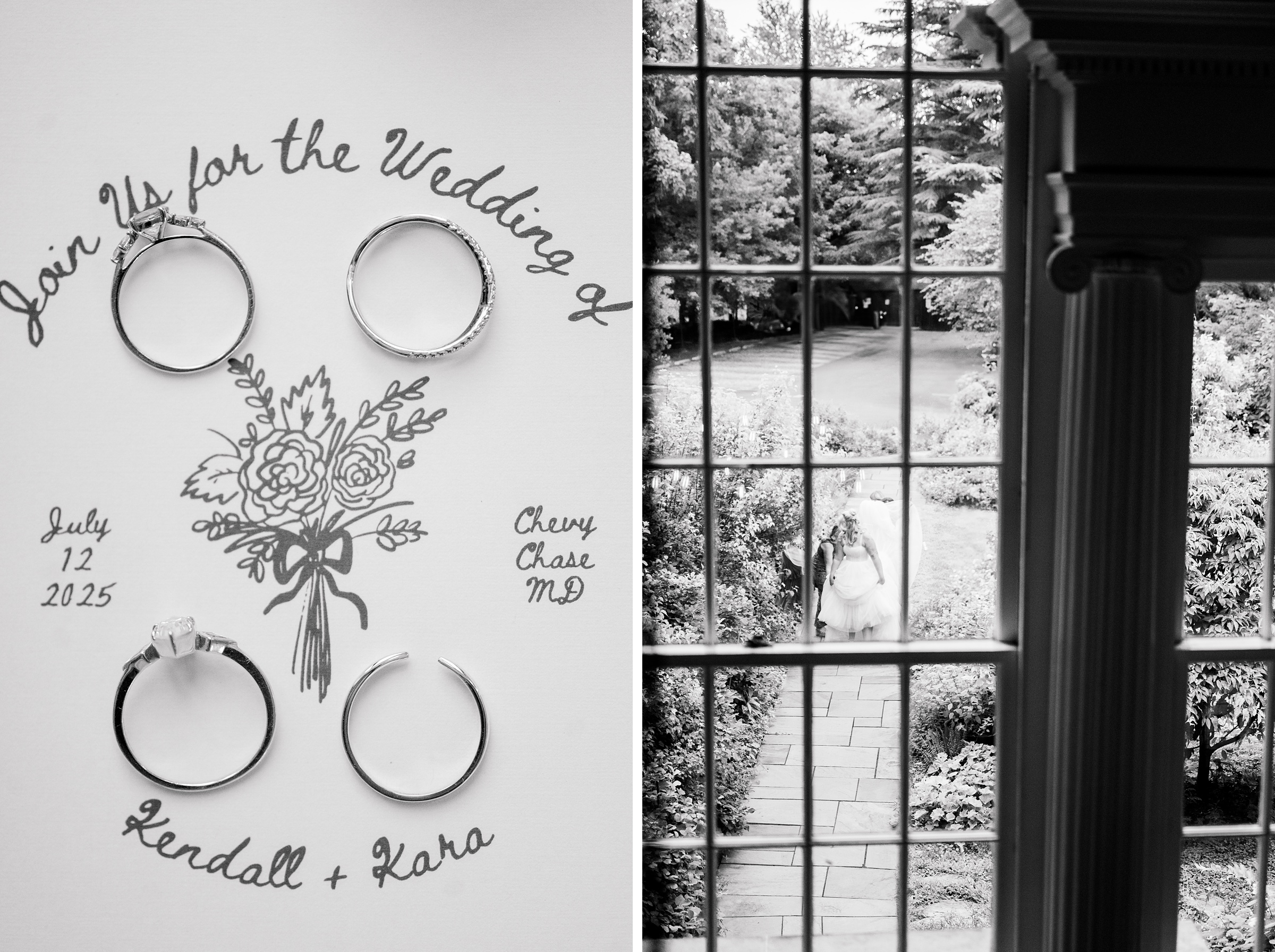 Kara and Kendall's vibrant summer wedding at the Woodend Nature Sanctuary photographed by Baltimore Wedding Photographer Cait Kramer.