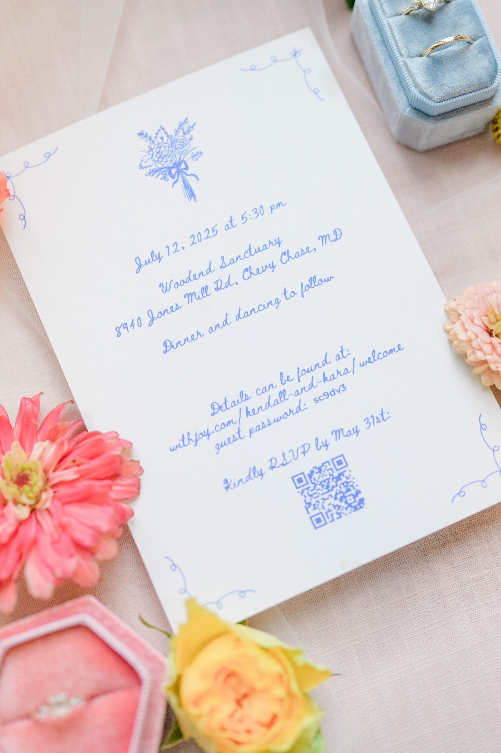 Kara and Kendall's vibrant summer wedding at the Woodend Nature Sanctuary photographed by Baltimore Wedding Photographer Cait Kramer.