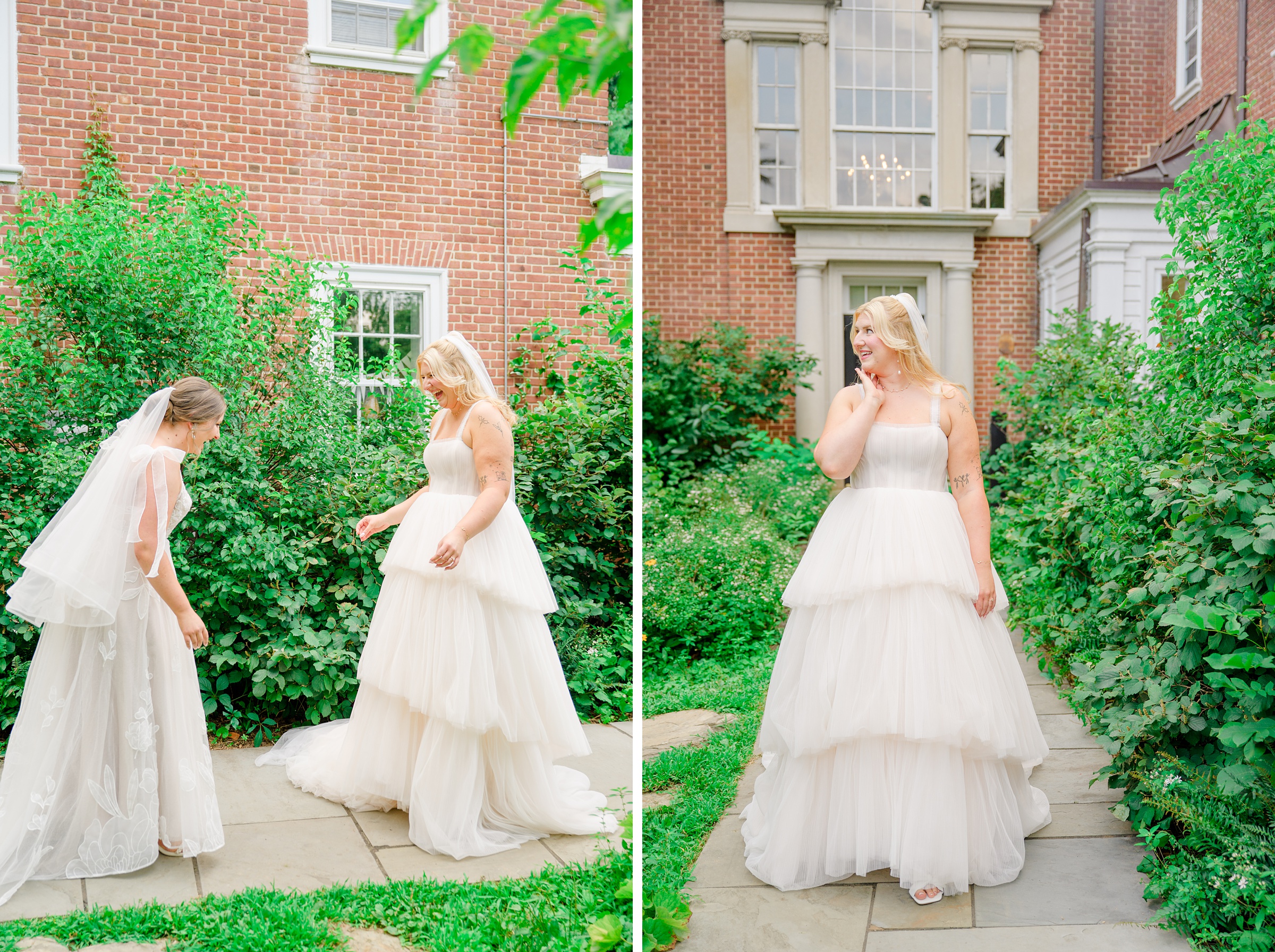 Kara and Kendall's vibrant summer wedding at the Woodend Nature Sanctuary photographed by Baltimore Wedding Photographer Cait Kramer.