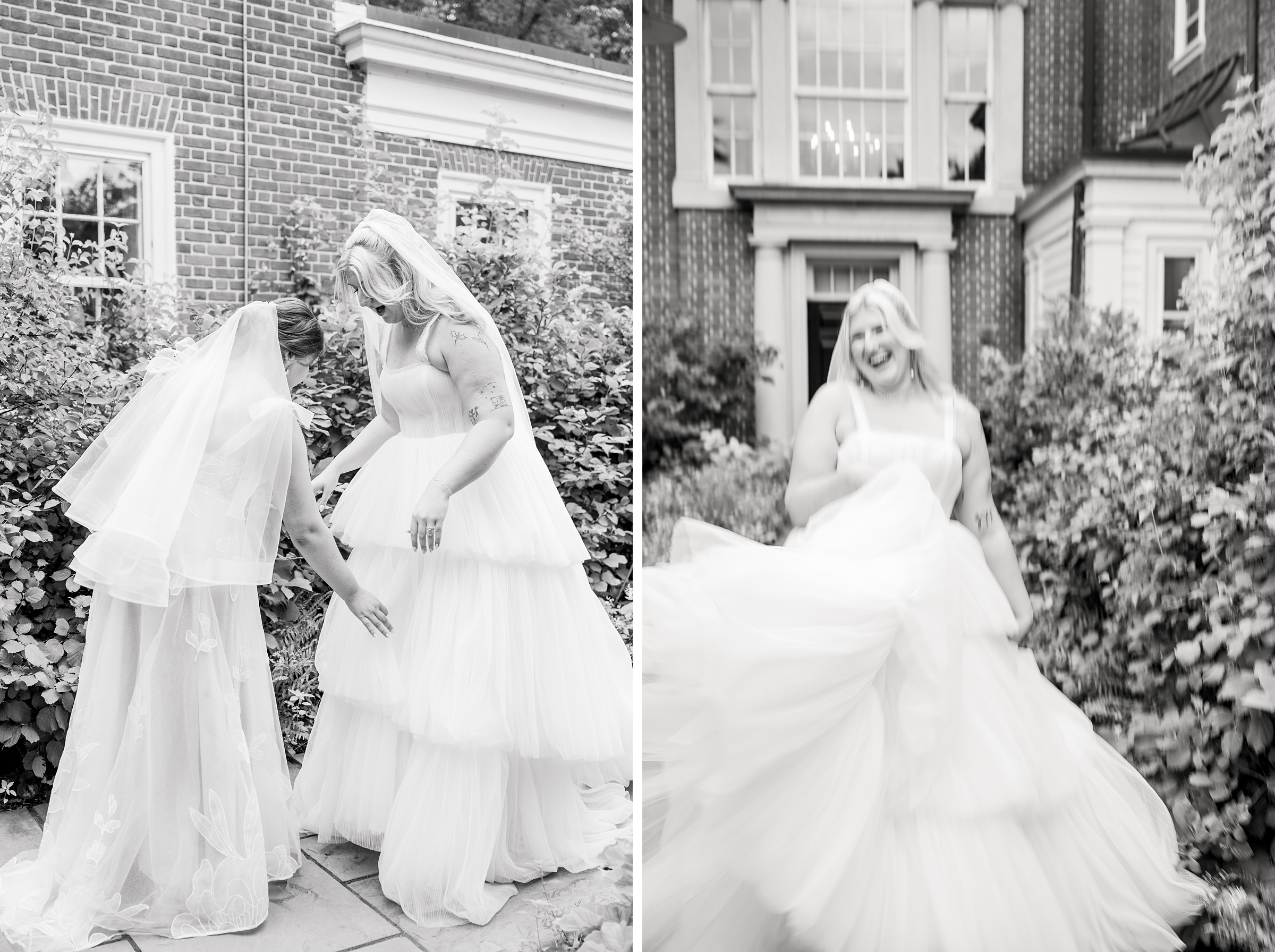 Kara and Kendall's vibrant summer wedding at the Woodend Nature Sanctuary photographed by Baltimore Wedding Photographer Cait Kramer.