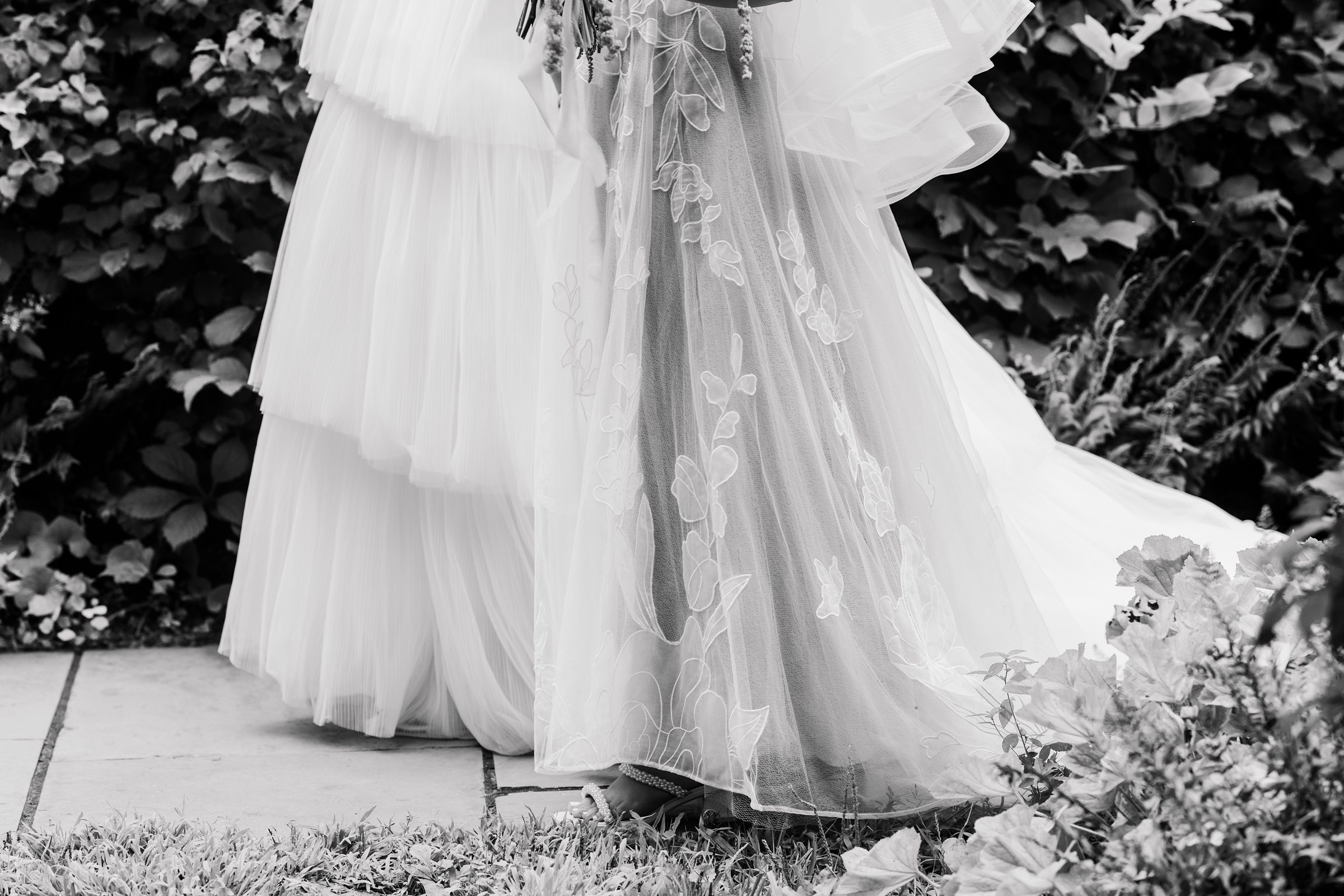 Kara and Kendall's vibrant summer wedding at the Woodend Nature Sanctuary photographed by Baltimore Wedding Photographer Cait Kramer.