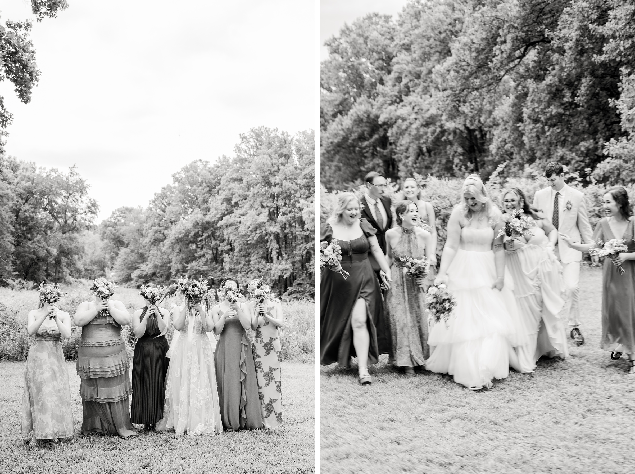 Kara and Kendall's vibrant summer wedding at the Woodend Nature Sanctuary photographed by Baltimore Wedding Photographer Cait Kramer.