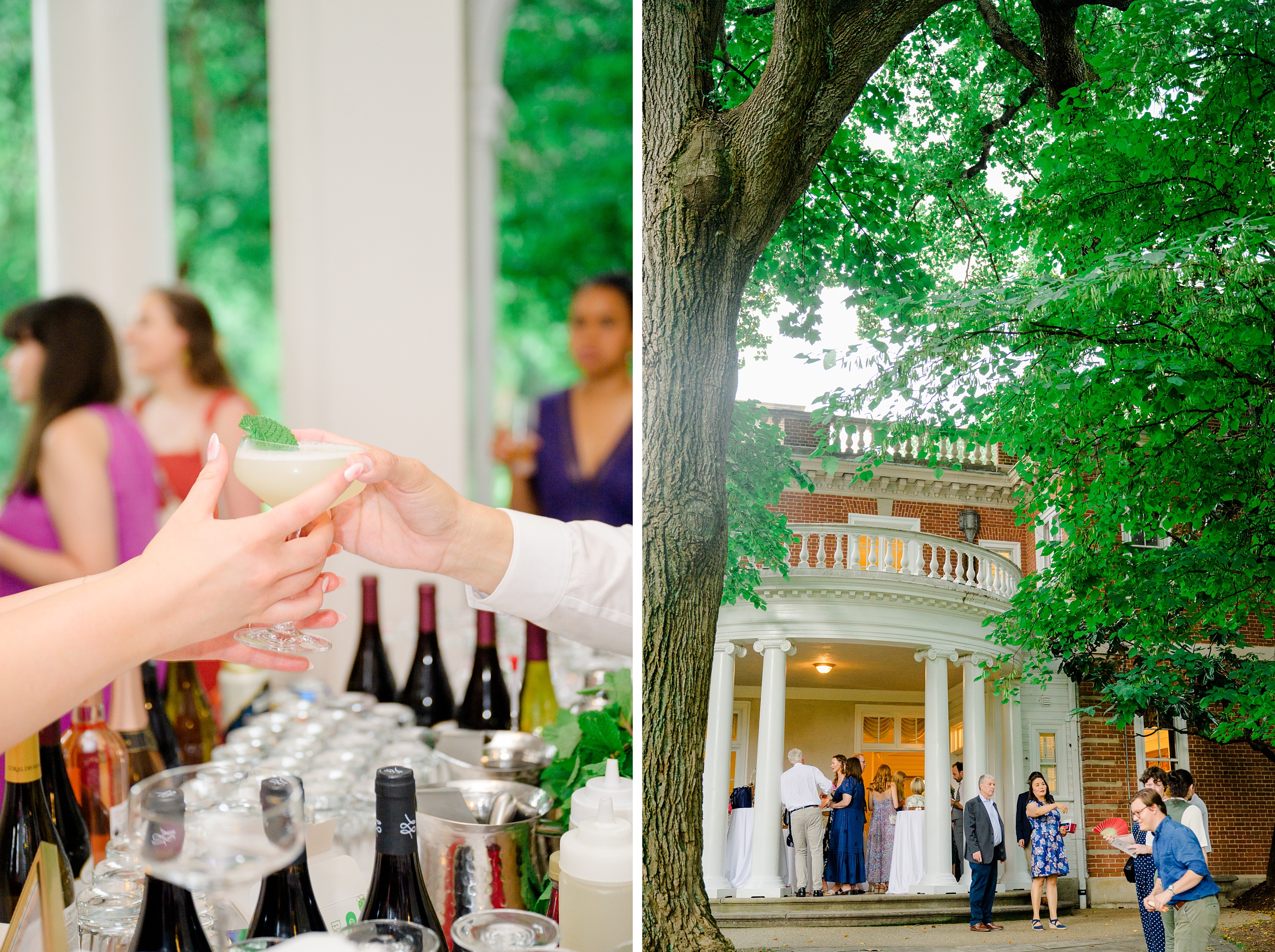 Kara and Kendall's vibrant summer wedding at the Woodend Nature Sanctuary photographed by Baltimore Wedding Photographer Cait Kramer.