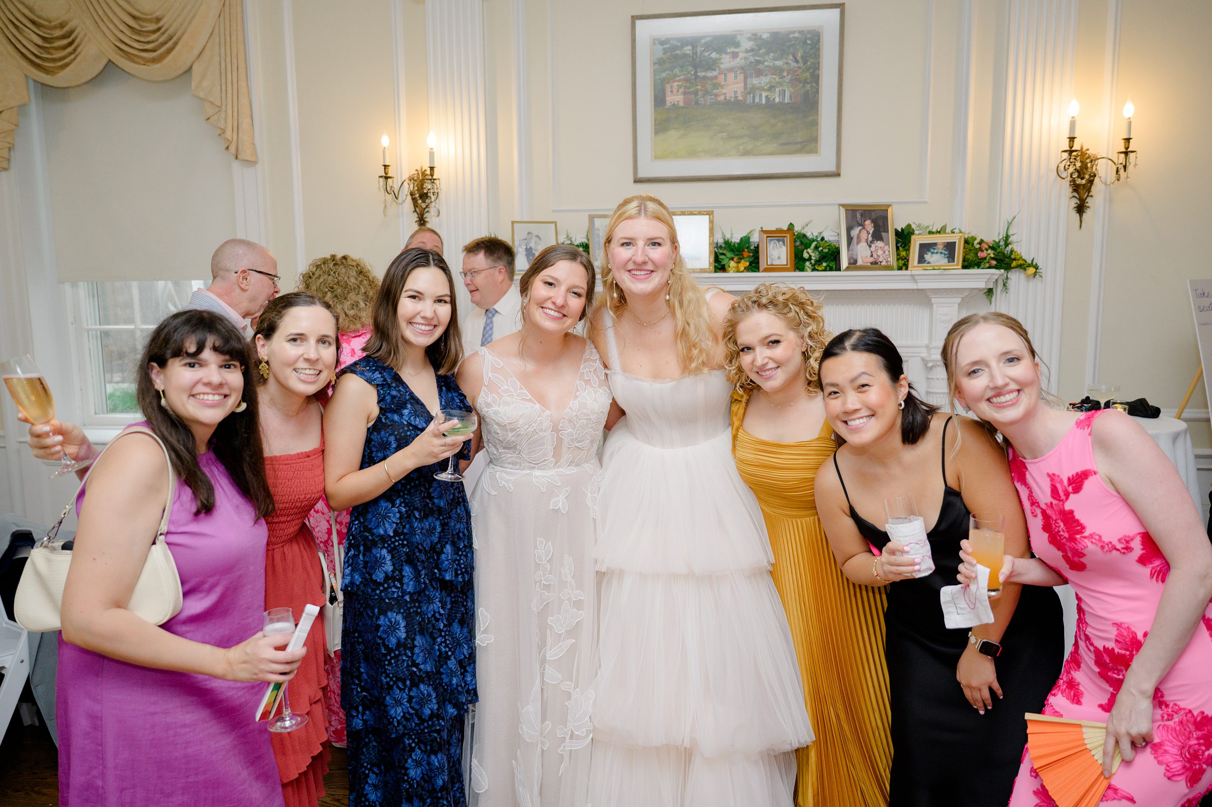 Kara and Kendall's vibrant summer wedding at the Woodend Nature Sanctuary photographed by Baltimore Wedding Photographer Cait Kramer.