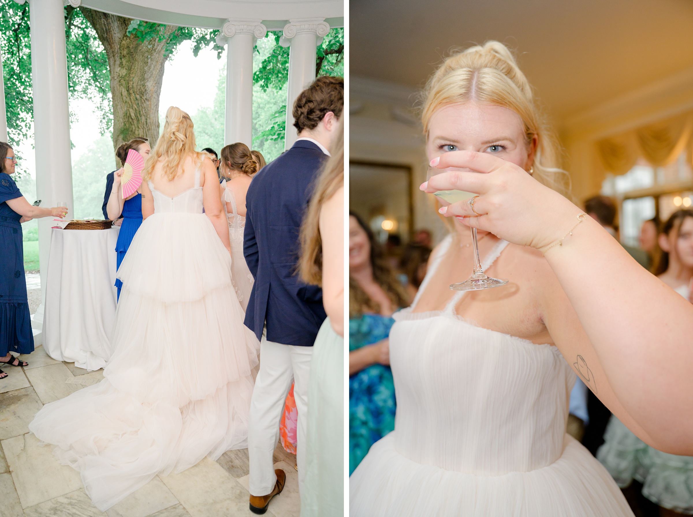 Kara and Kendall's vibrant summer wedding at the Woodend Nature Sanctuary photographed by Baltimore Wedding Photographer Cait Kramer.