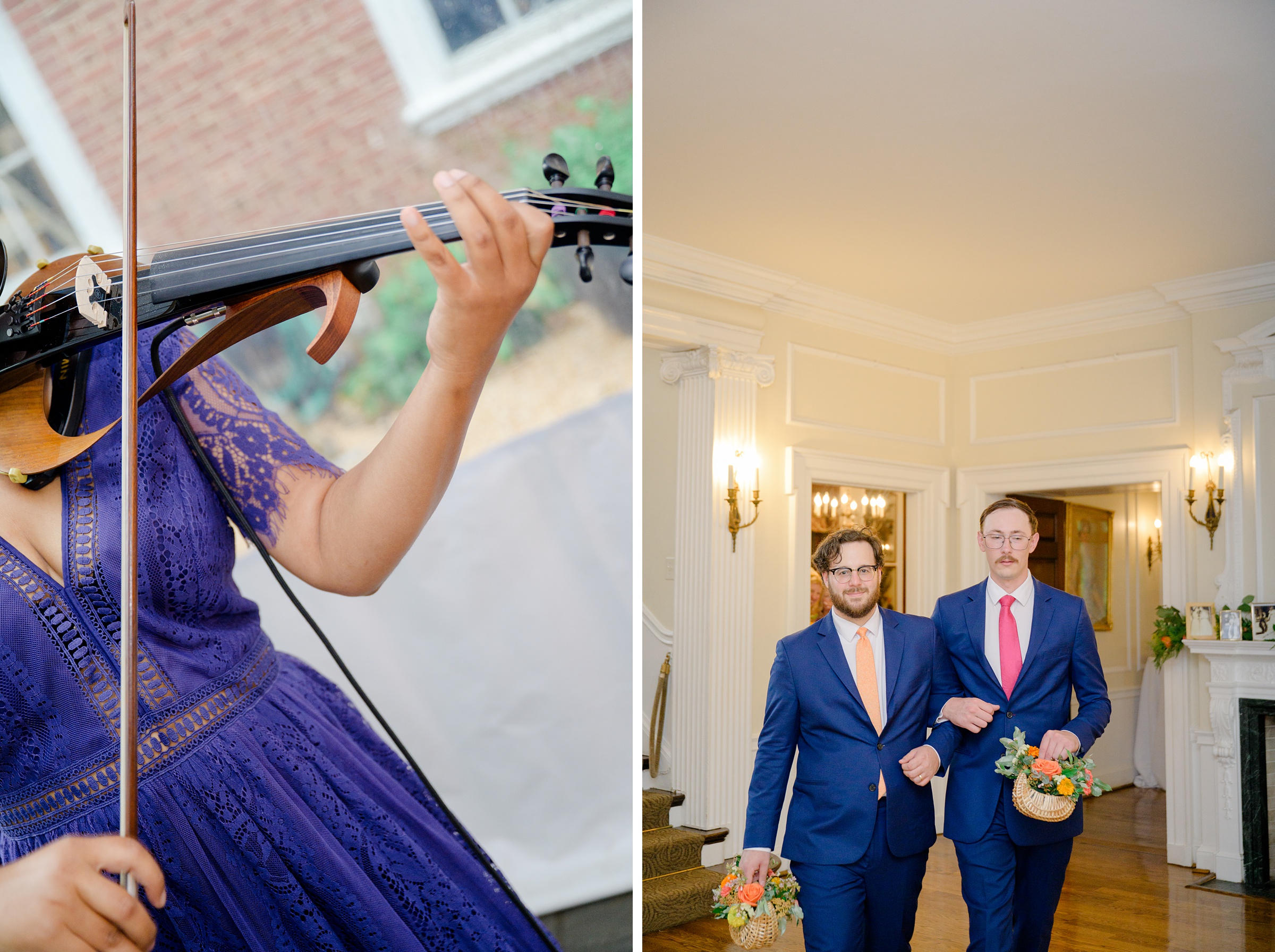 Kara and Kendall's vibrant summer wedding at the Woodend Nature Sanctuary photographed by Baltimore Wedding Photographer Cait Kramer.