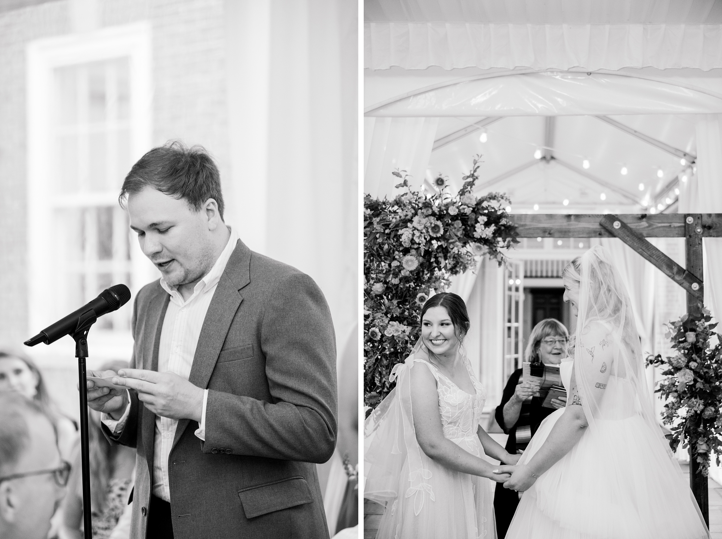 Kara and Kendall's vibrant summer wedding at the Woodend Nature Sanctuary photographed by Baltimore Wedding Photographer Cait Kramer.