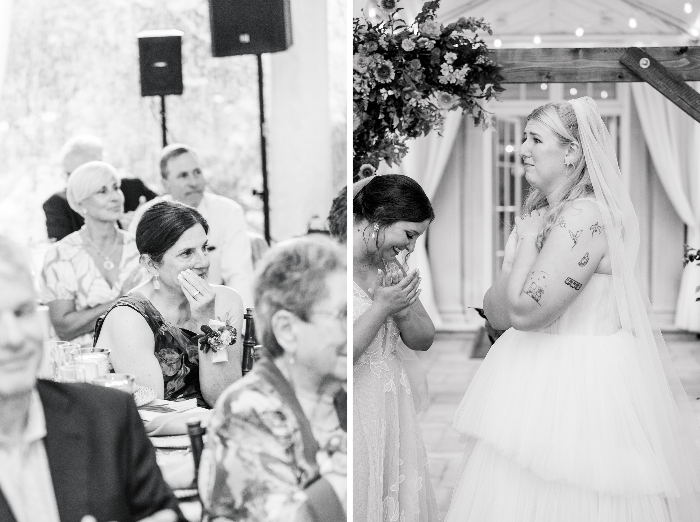 Kara and Kendall's vibrant summer wedding at the Woodend Nature Sanctuary photographed by Baltimore Wedding Photographer Cait Kramer.