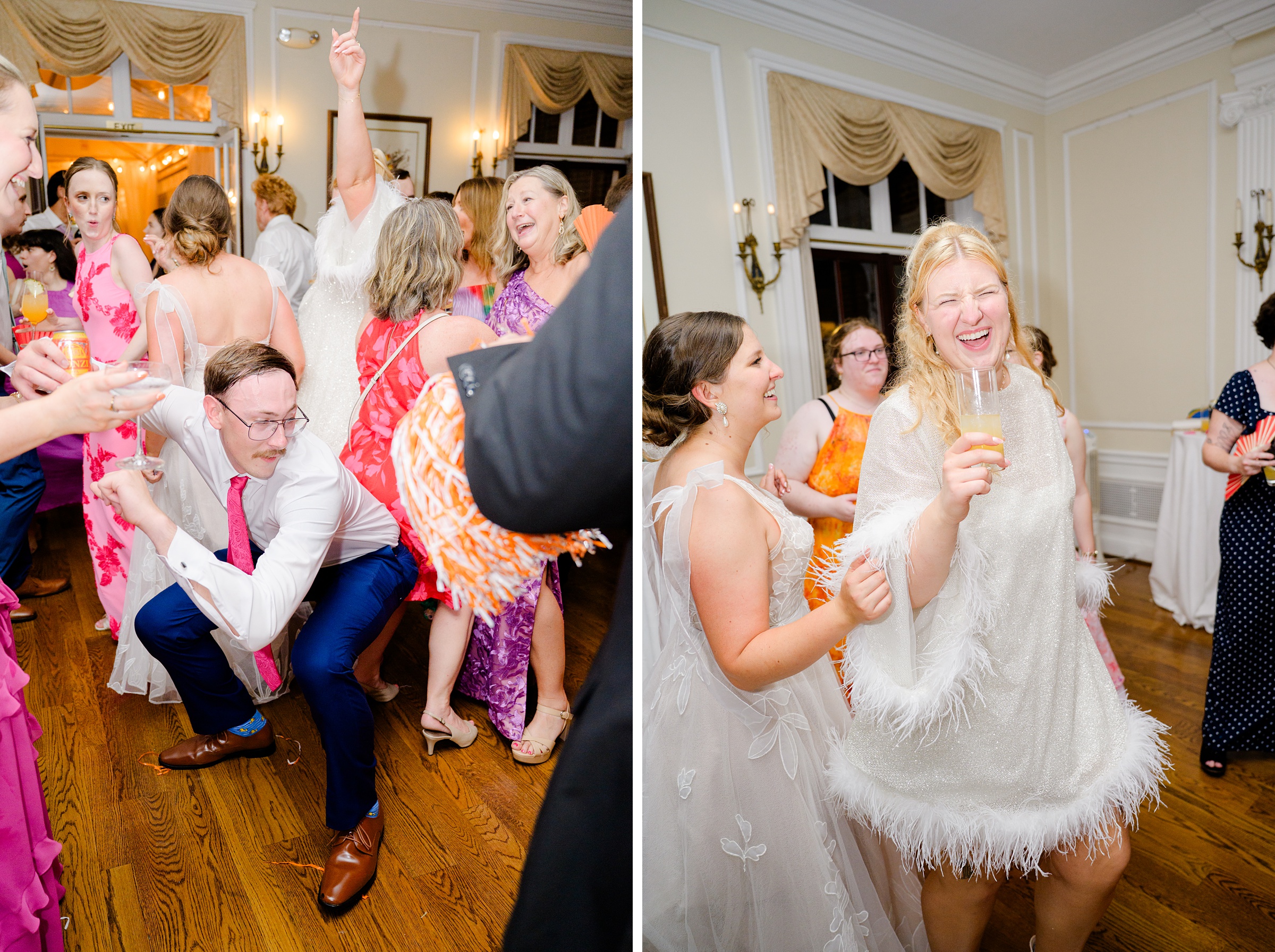 Kara and Kendall's vibrant summer wedding at the Woodend Nature Sanctuary photographed by Baltimore Wedding Photographer Cait Kramer.