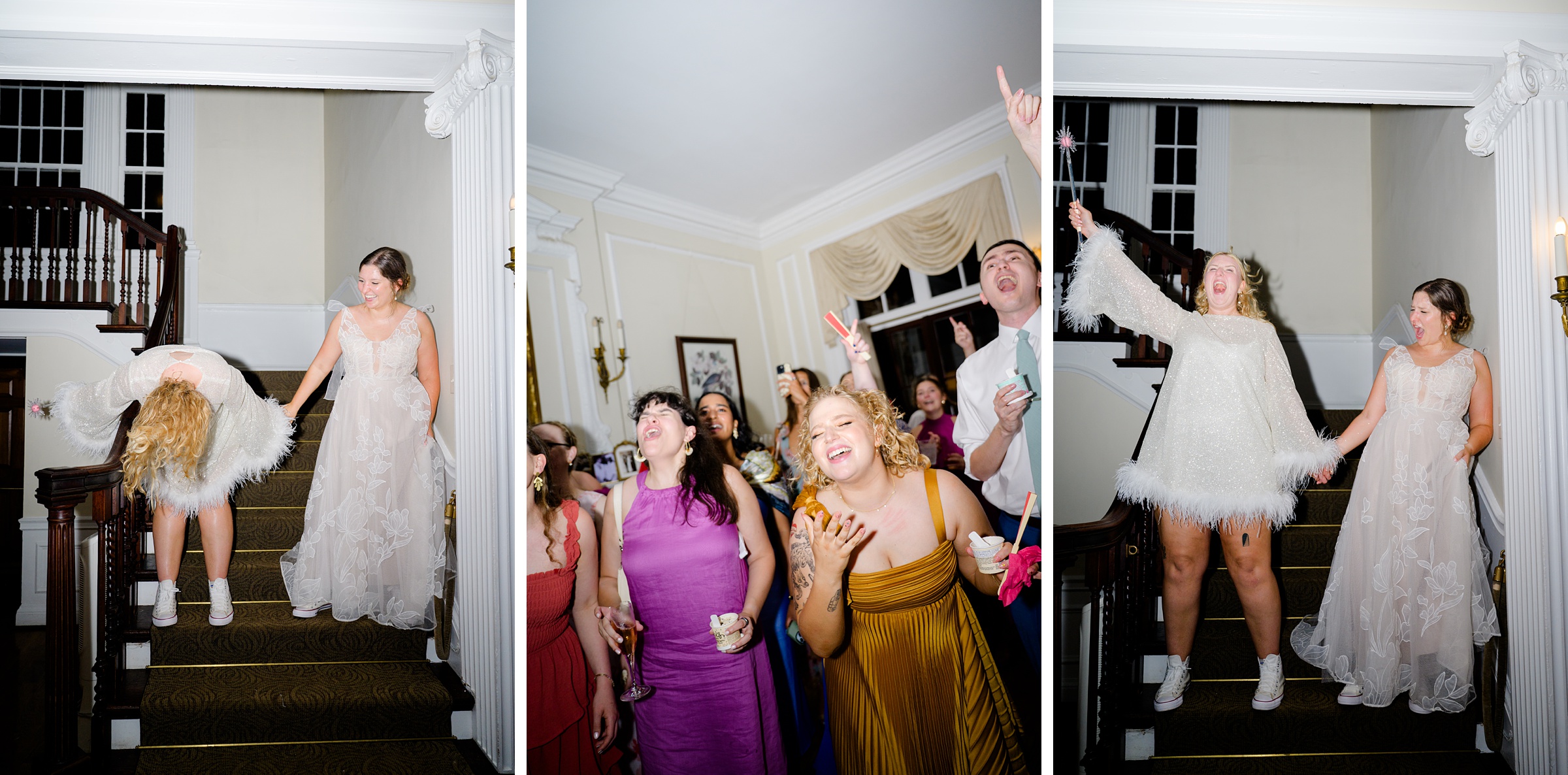 Kara and Kendall's vibrant summer wedding at the Woodend Nature Sanctuary photographed by Baltimore Wedding Photographer Cait Kramer.